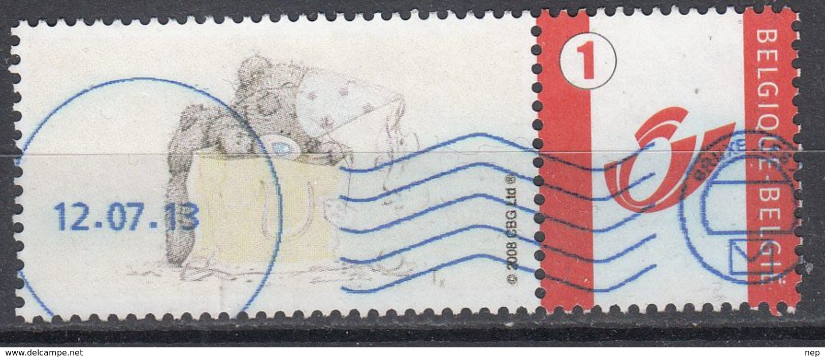 BELGIË - OBP - 2007 - Nr 3700 (BEERTJE) - Used