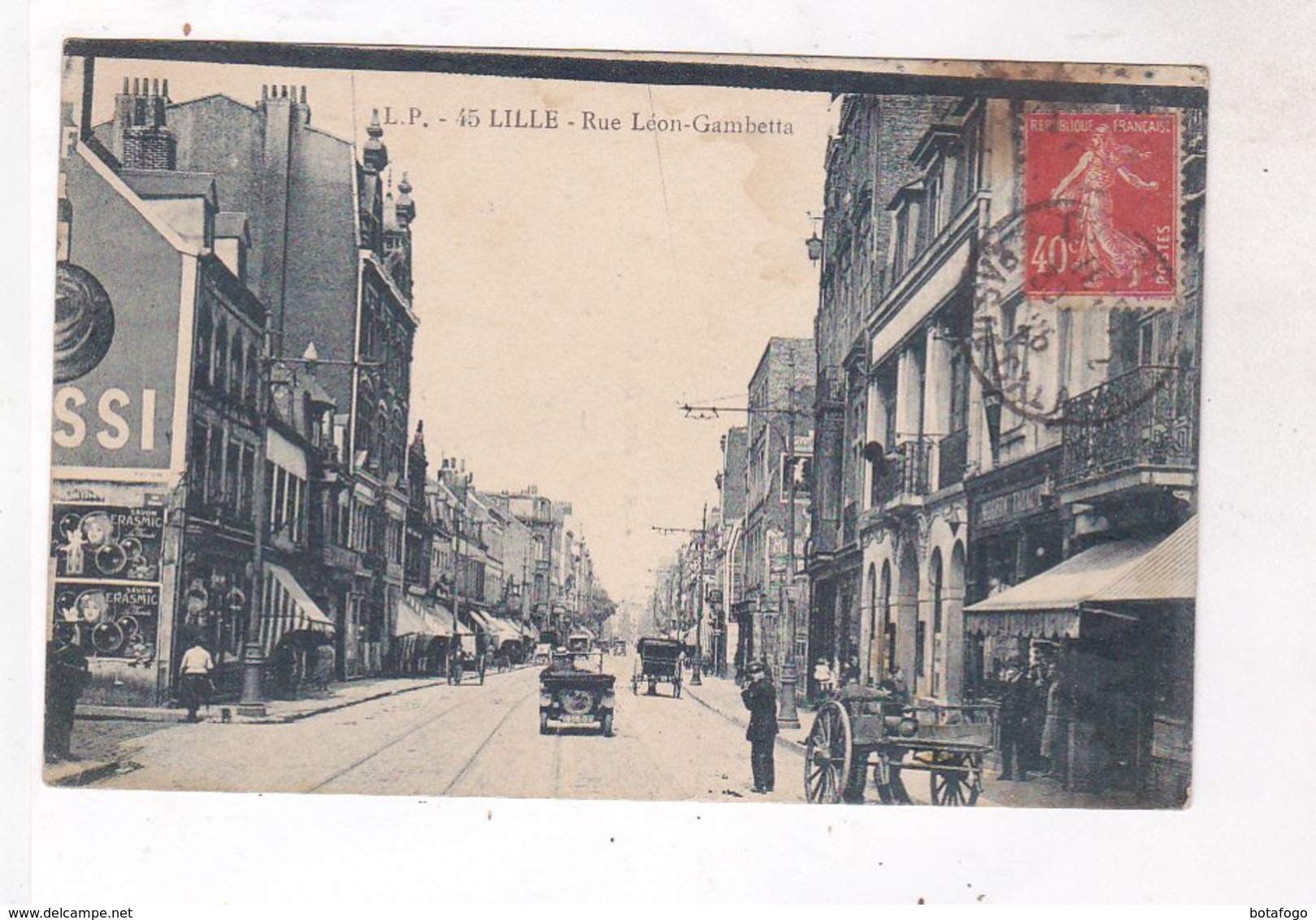 CPA DPT 59 , LILLE, RUE LEON GAMBETTA - Lille