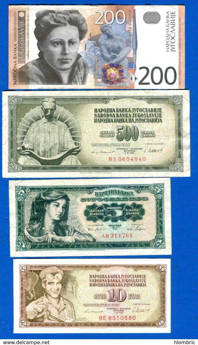 Yougoslaviie  10  Billets - Yougoslavie