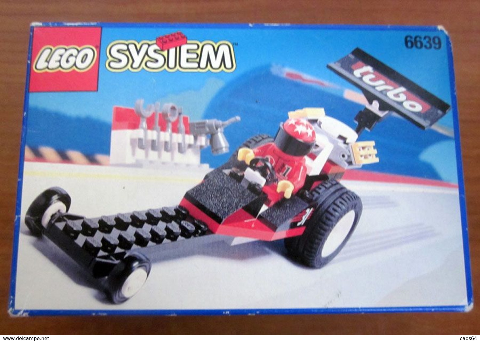 LEGO SYSTEM DRAGSTER 6639  NUOVO 1995  NEW - Lego System