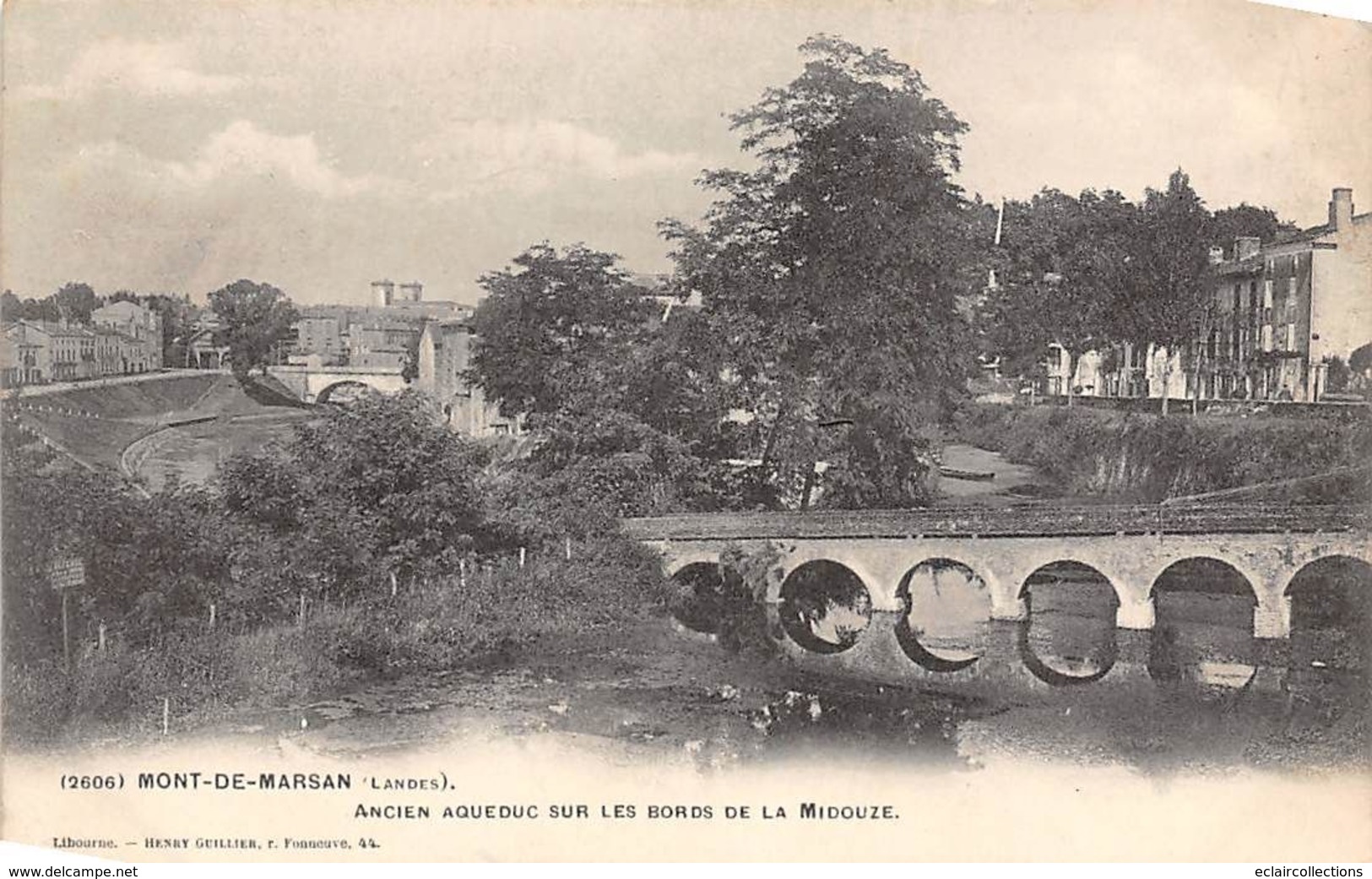 Mont De Marsan       40       Aqueduc Sur  Les Bords De La Midouse       (voir Scan) - Mont De Marsan