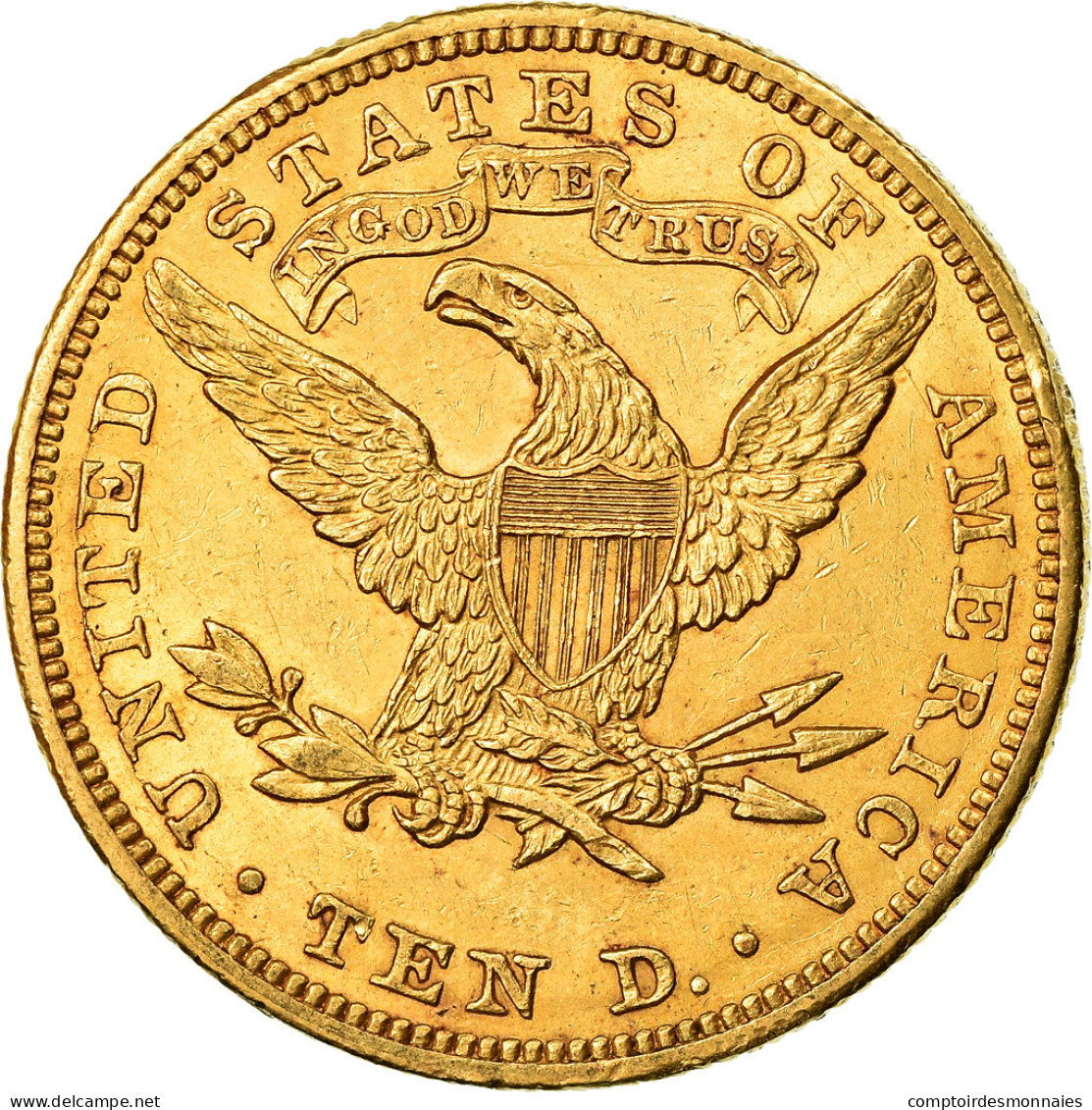 Monnaie, États-Unis, Coronet Head, $10, Eagle, 1903, U.S. Mint, Philadelphie - 10$ - Eagle - 1866-1907: Coronet Head