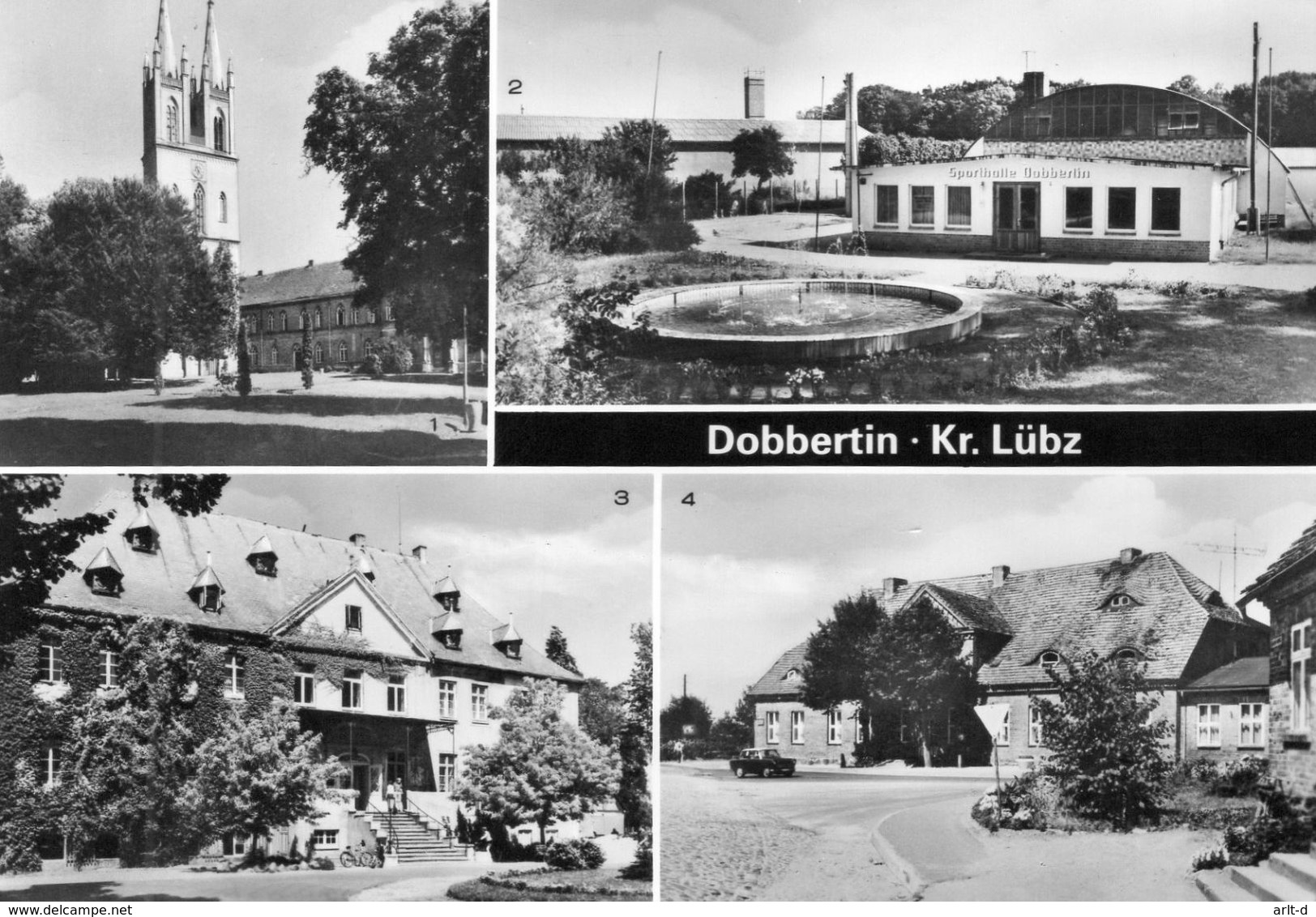 DC843 - Lübz Dobbertin Mehrbildkarte - Lübz