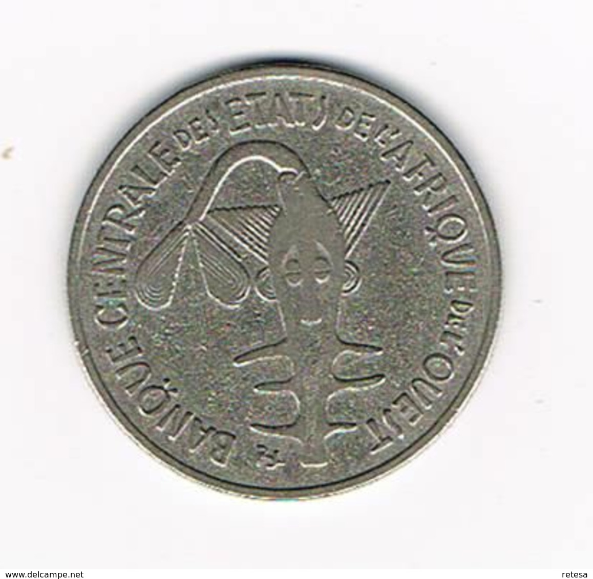 &  WEST AFRICAN STATES  100 FRANCS  1967 - Repubblica Centroafricana