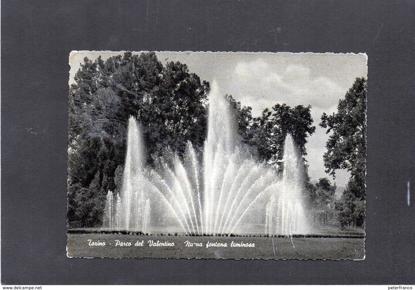 Italia - Torino - Parco Del Valentino - Nuova Fontana Luminosa - Parks & Gärten