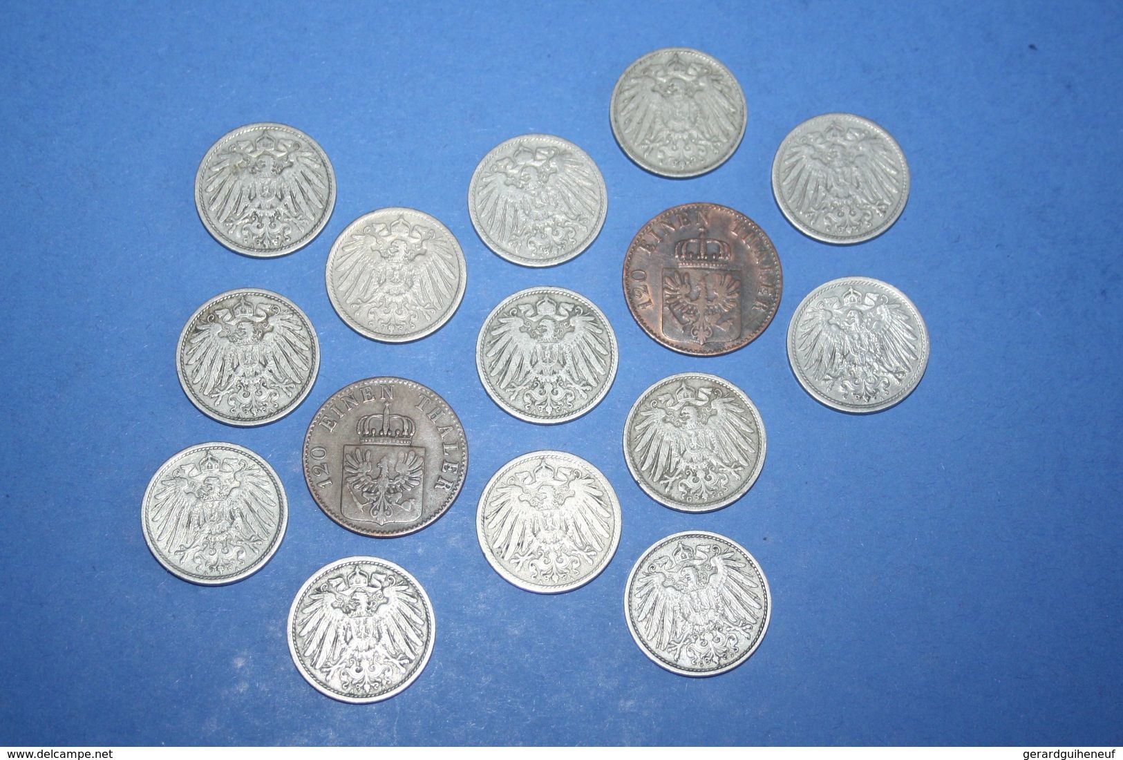 15 Anciennes Monnaies Allemandes - Lots & Kiloware - Coins