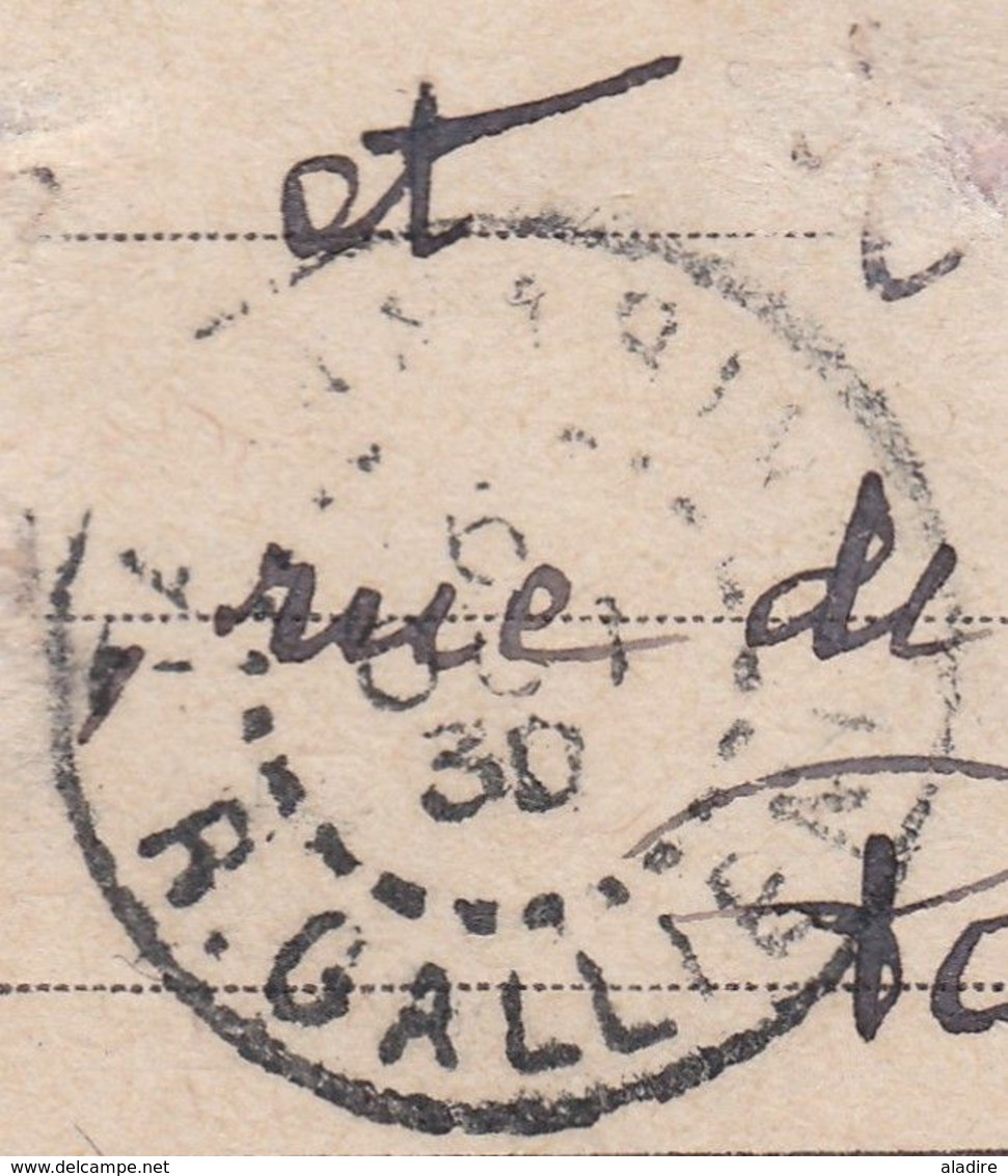 1930 - Enveloppe Entier Postal 50 C Illustré Scellée De Tananarive Vers Paris - Cad Arrivée - Briefe U. Dokumente