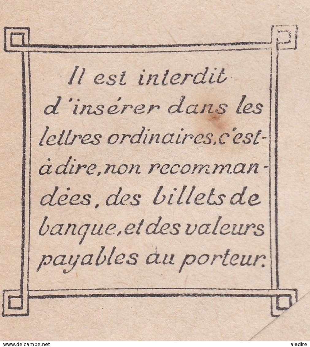 1930 - enveloppe entier postal 50 c illustré scellée de Tananarive vers Paris - cad arrivée