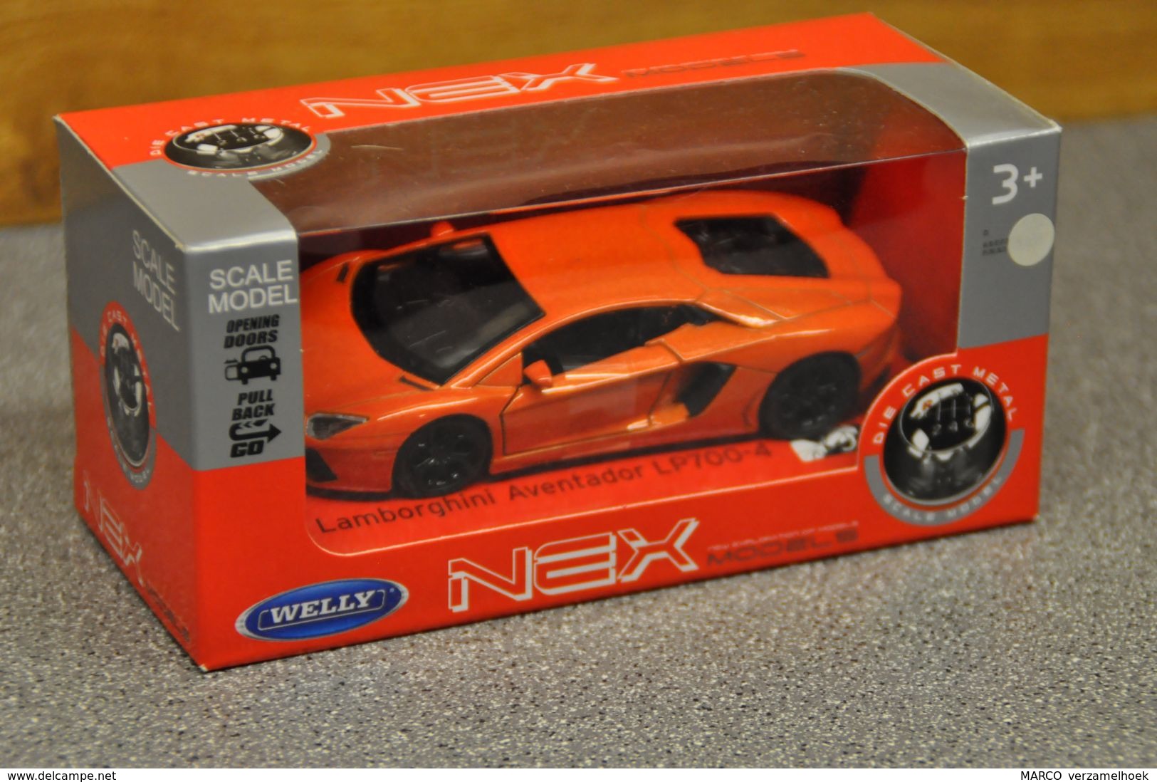 44042 Welly NEX Lamborghini Aventador LP700-4 Scale 1:43 - Welly