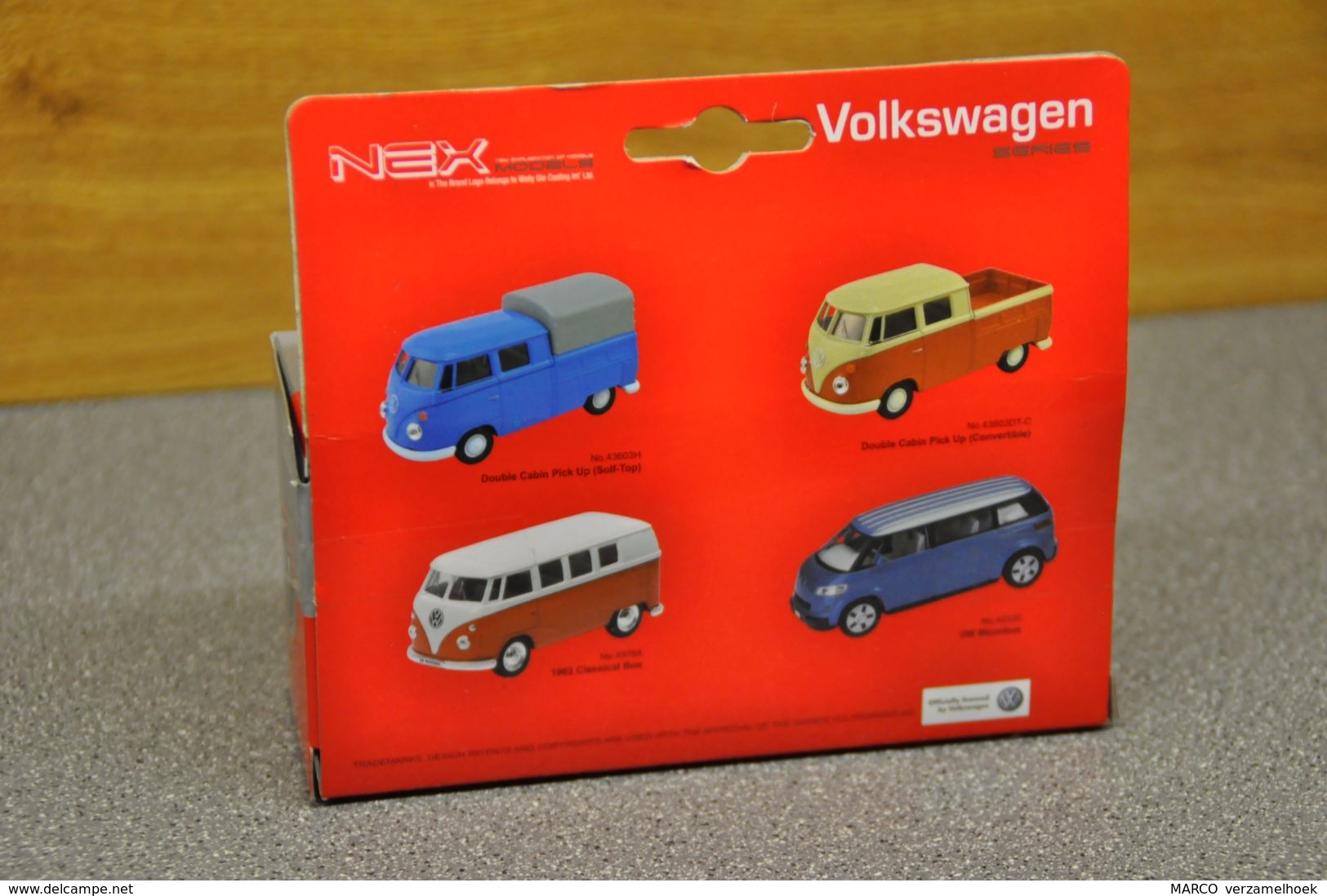 49764 Welly NEX VW Volkswagen T1 Classic Bus Scale 1:43 - Welly