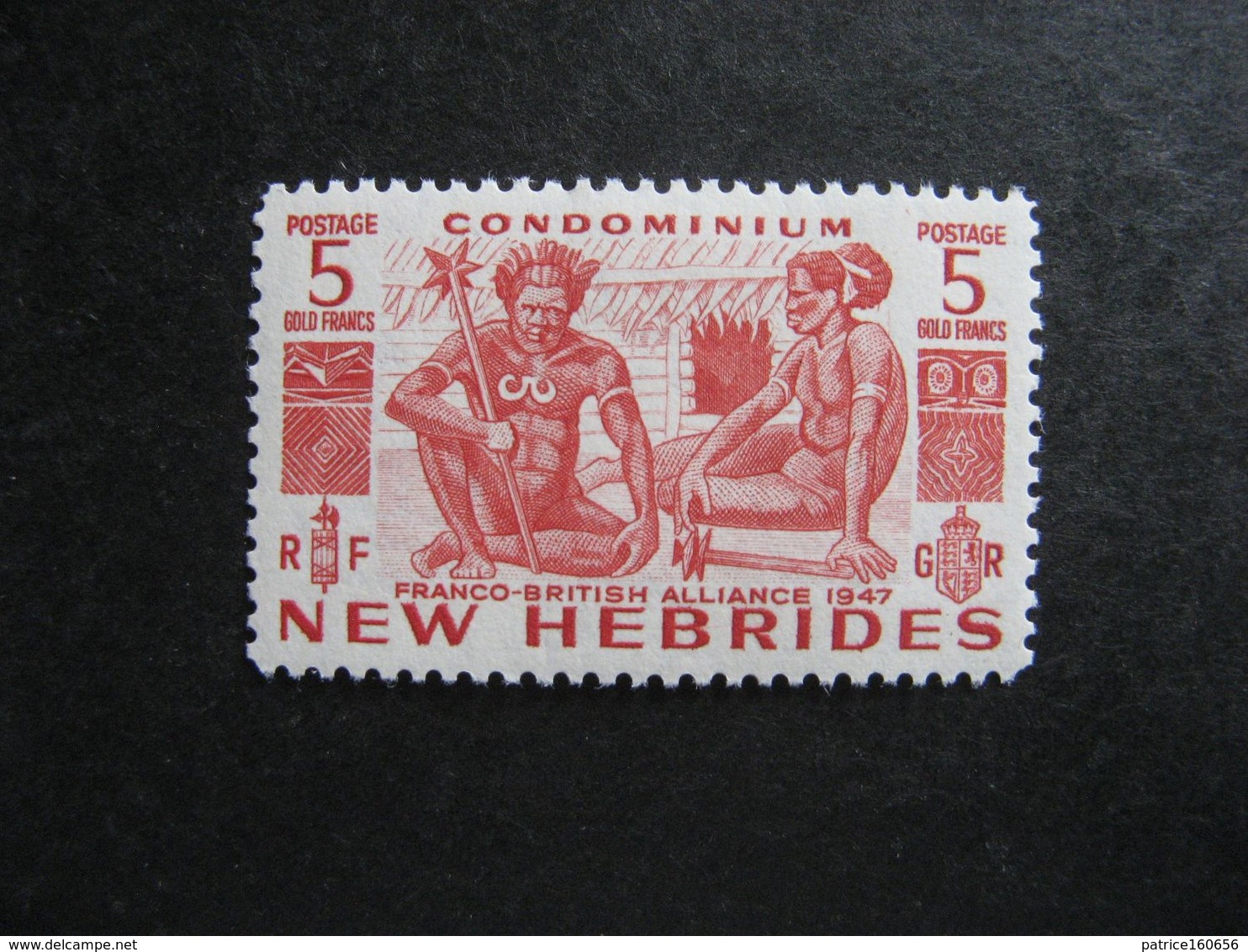 Nouvelles-Hébrides: TB N° 165, Neuf X. - Unused Stamps