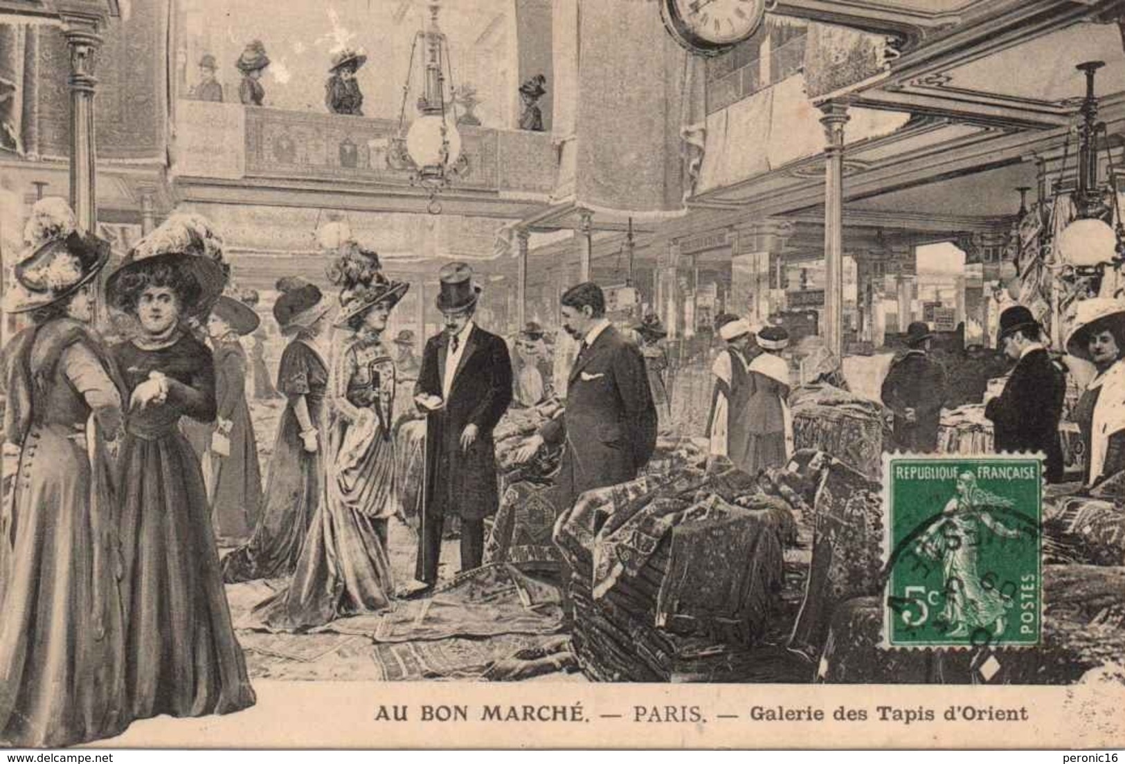 PARIS - AU BON MARCHE : Galerie Des Tapis D'Orient - Otros & Sin Clasificación