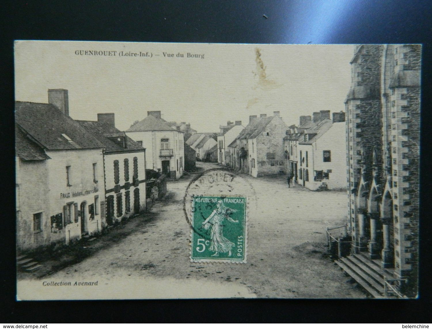 GUENROUET                  VUE DU BOURG - Guenrouet