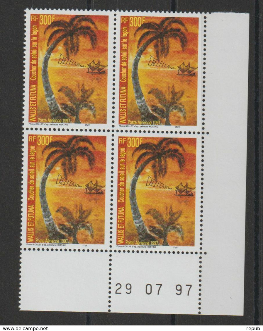 Wallis 1997 Coin Daté Coucher De Soleil Sur Le Lagon PA 199 ** MNH - Ongebruikt