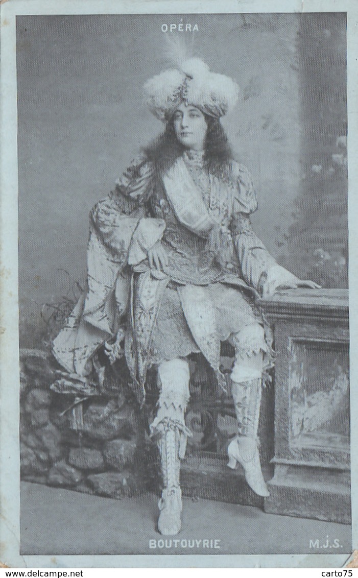 Spectacle - Opéra - Costume Epoque Louis XIV - Oblitération Villers-sur-Mer 1905 - Opéra