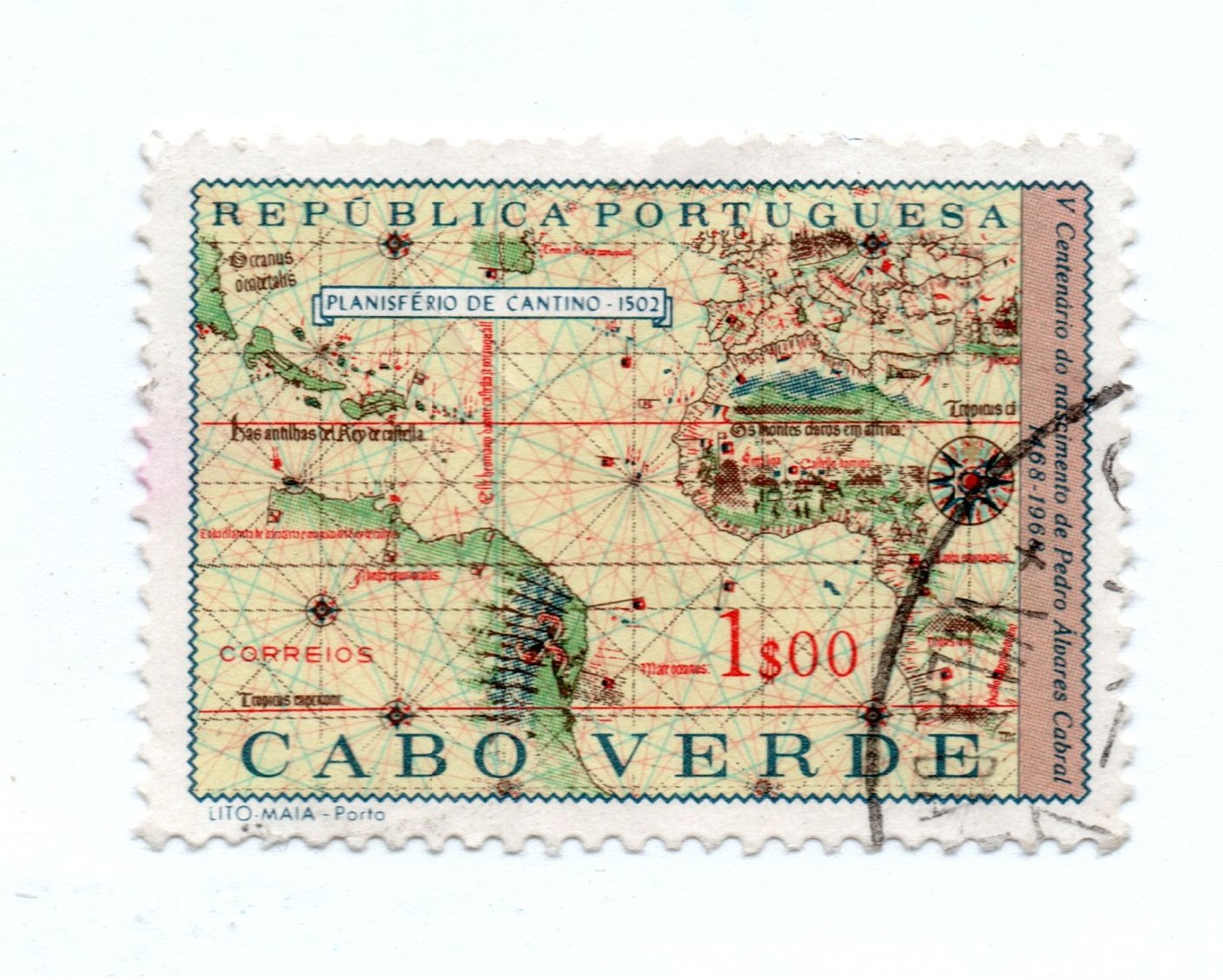 CAPE VERDE»1968»USED - Kaapverdische Eilanden