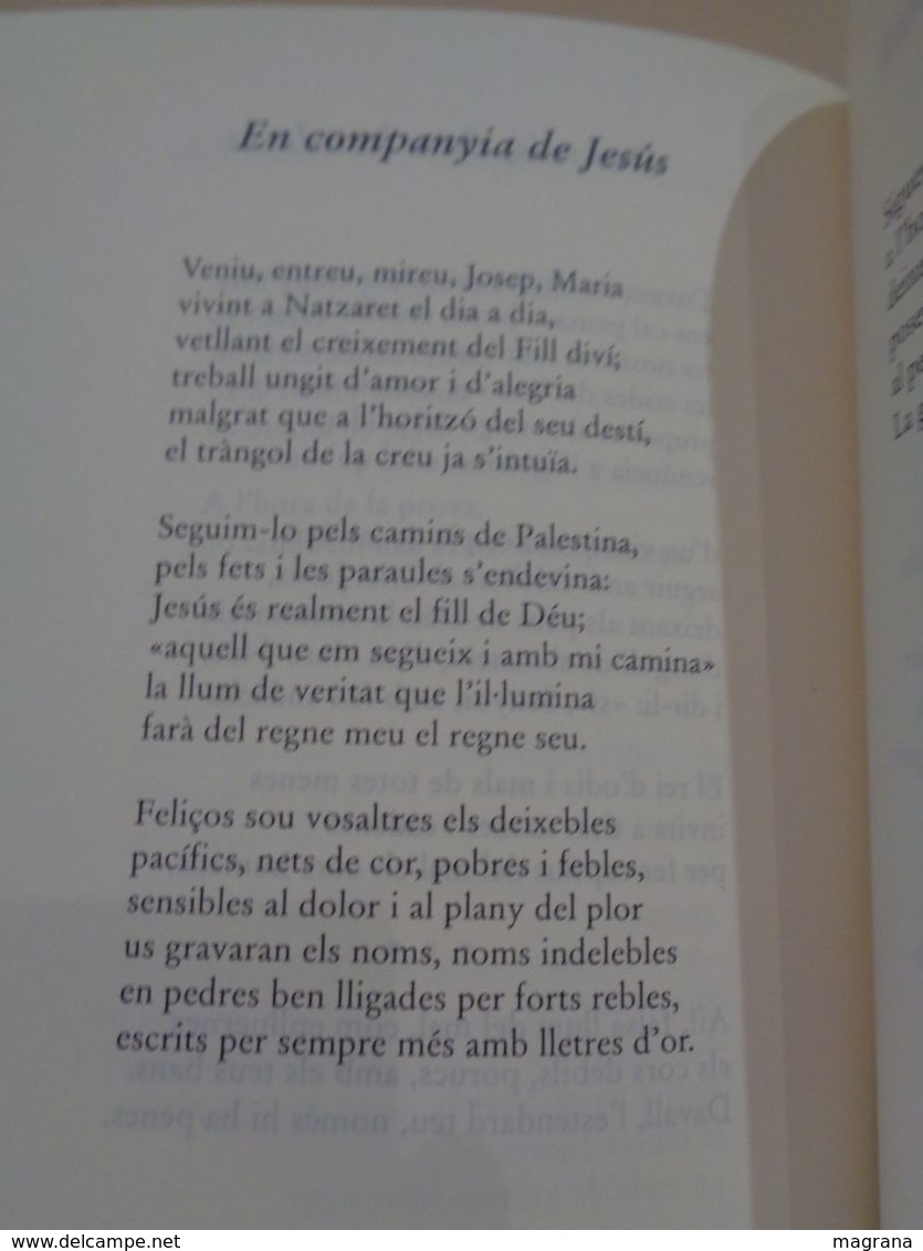 De Mà En Mà. Poemari. Francesc Malgosa Riera. Editorial Claret, 2002. 491 Pàgines. - Poetry