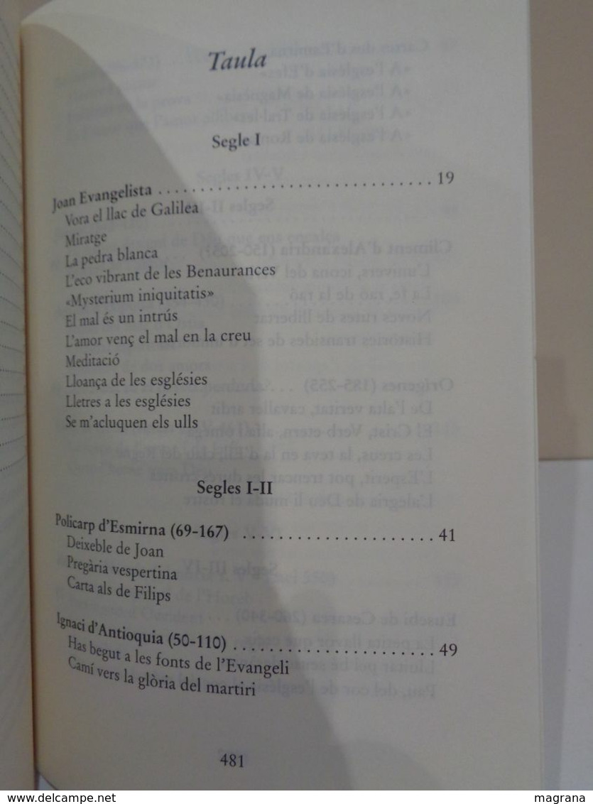 De mà en mà. Poemari. Francesc Malgosa Riera. Editorial Claret, 2002. 491 pàgines.