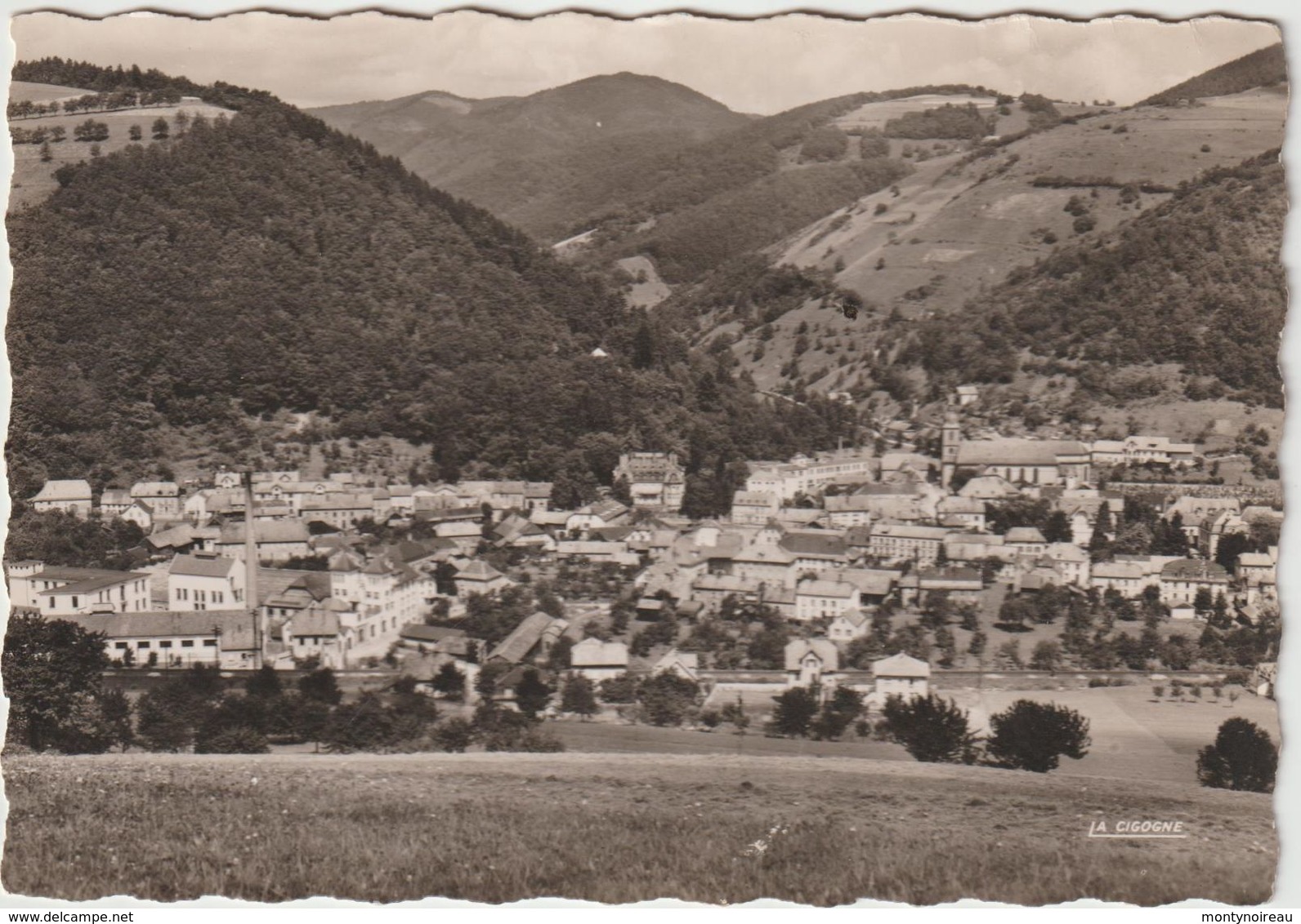 Haut Rhin :  SAINTE  CROIX  Aux  MINES  : Vue   1960 - Sainte-Croix-aux-Mines