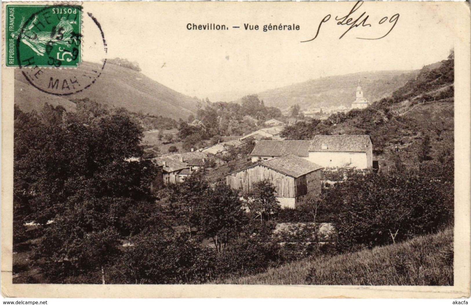 CPA CHEVILLON - Vue Générale (104819) - Chevillon