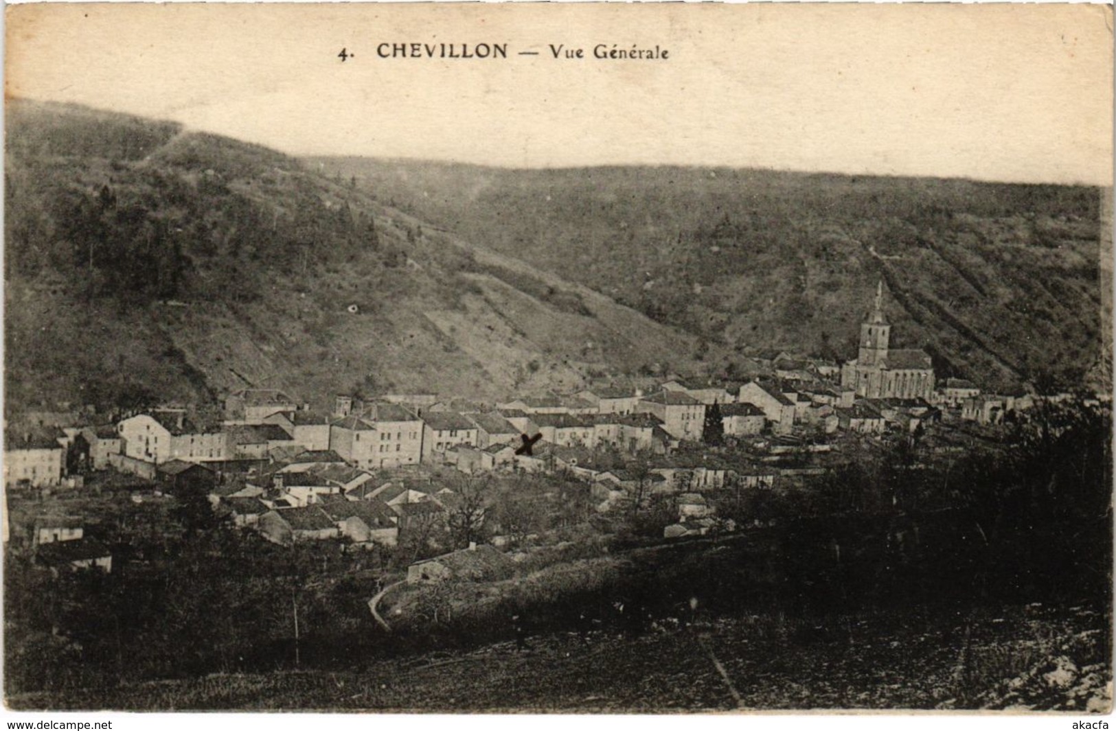 CPA CHEVILLON - Vue Générale (104835) - Chevillon