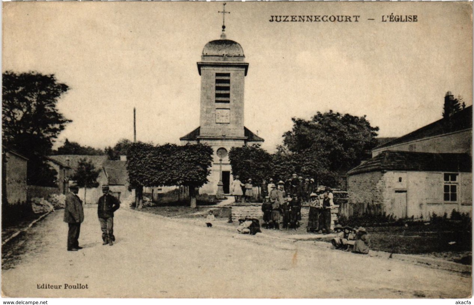 CPA JUZENNECOURT - L'Église (104836) - Juzennecourt