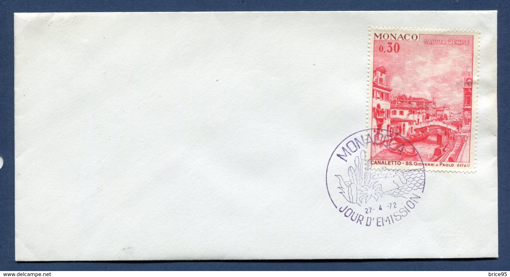 Monaco - Premier Jour - FDC - 1972 - FDC