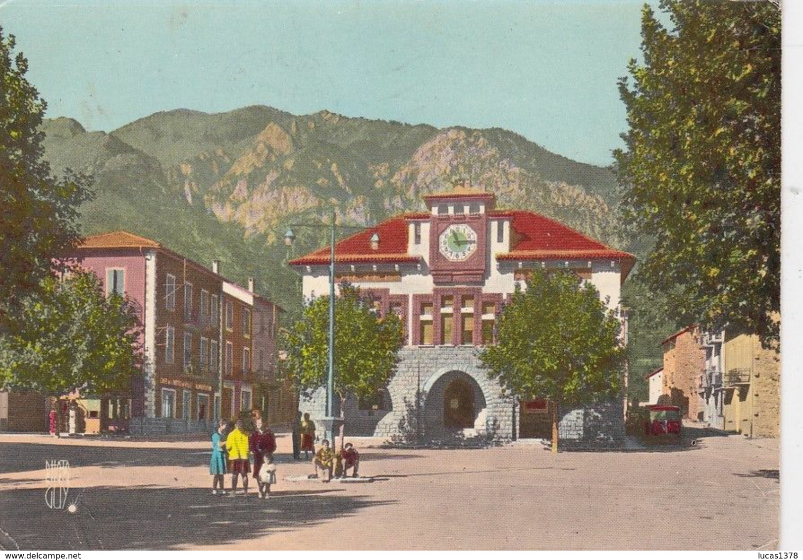 06 / ROQUEBILIERE LE NEUF / PLACE DE LA MAIRIE / CIRC 1967 - Roquebilliere