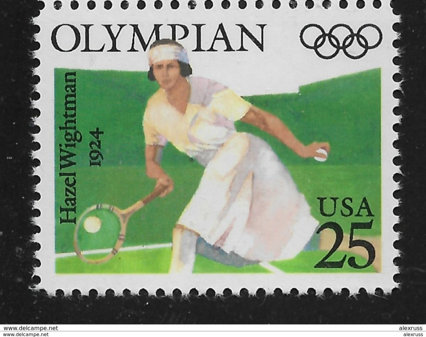 US 1990, Hazel Wightman Olympics (1924) Tennis, Scott # 2498,VF MNH**OG - Estate 1924: Paris