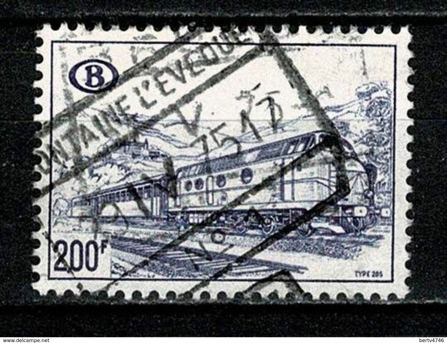 Belg. 1968 TR 396 Obl. / Afst. Fontaine L'Eveque - Used