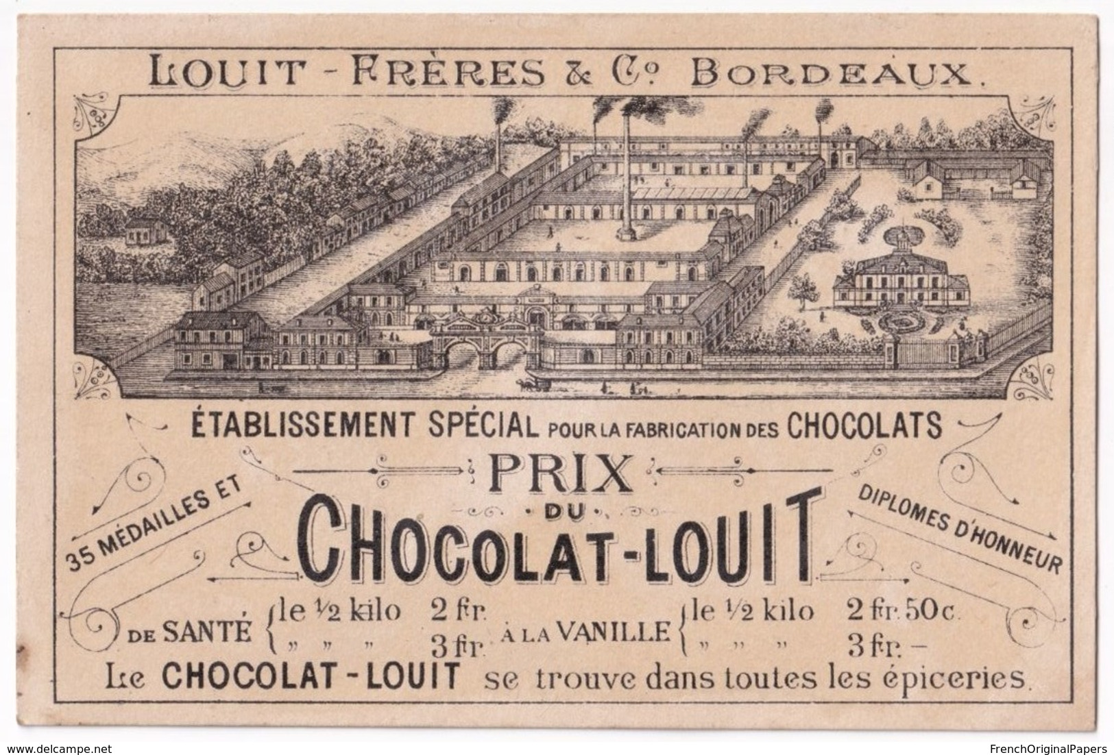 Rare Chromo Lith. Courbe Rouzet - Publicité Semaine Jour Lundi Planète Lune Astrologie Petit Fille Robe Fillette A39-22 - Louit