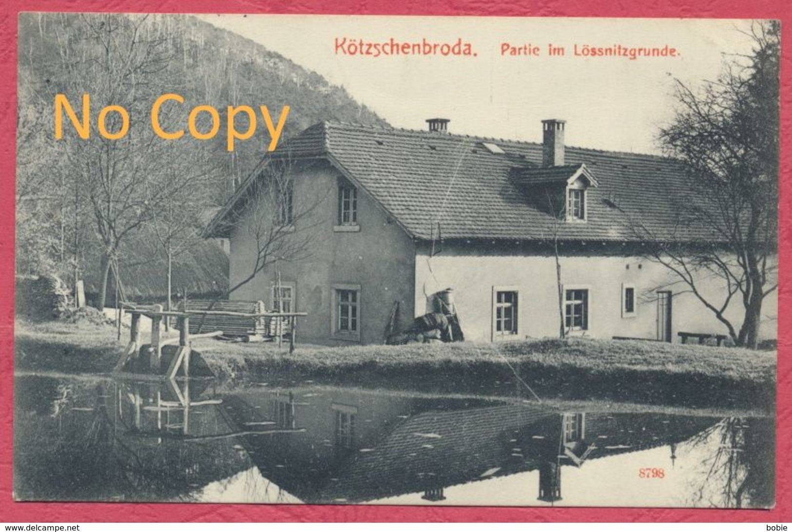 Kötzschenbroda Sachsen : Partie Im Lössnitzgrunde - 1913 - Radebeul
