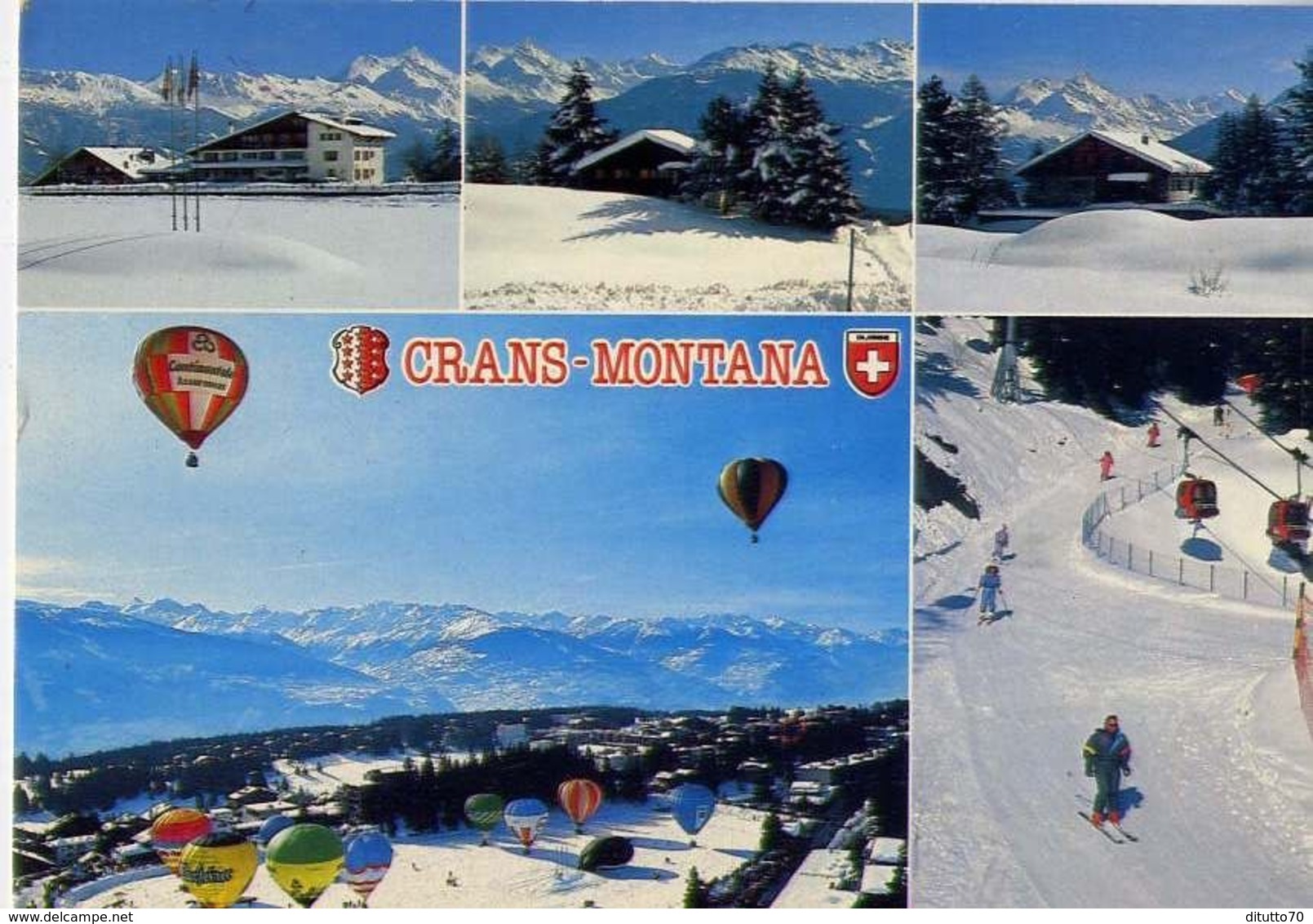 Crans - Momtana - Formato Grande Viaggiata – E 16 - Crans