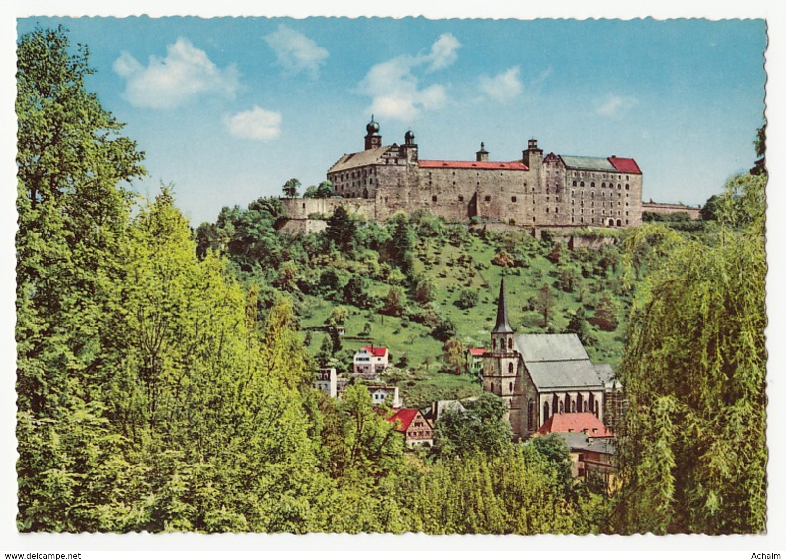 Kulmbach - Blick Zur Plassenburg - Kulmbach