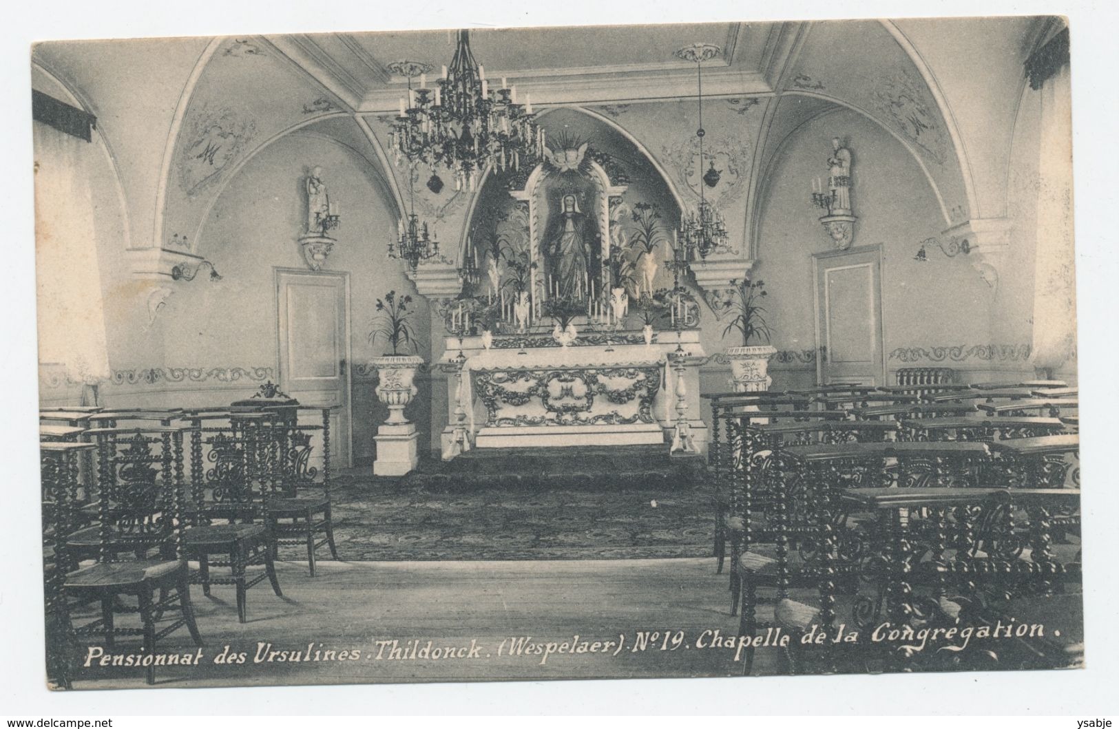 Tildonk Thildonck Pensionnat Des Ursulines - Chapelle De La Congregation - Haacht