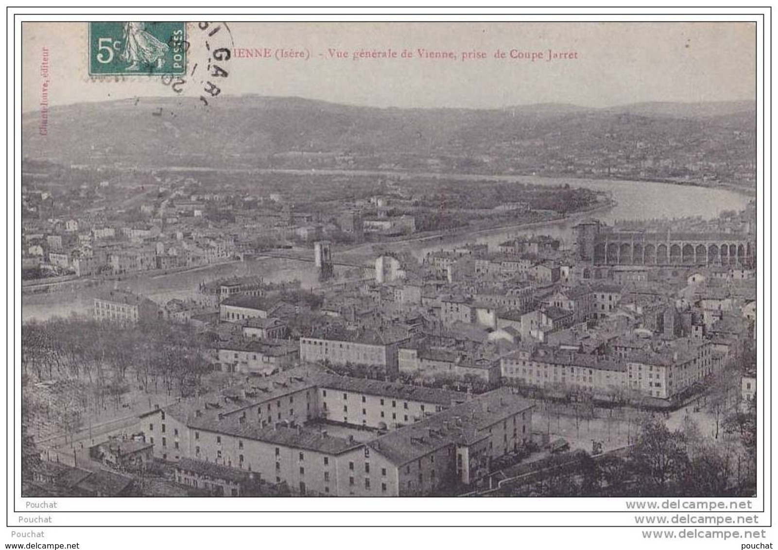 38) Vienne.- (Isère) Vue Générale De  Vienne , Prise De Coupe Jarret - Vienne