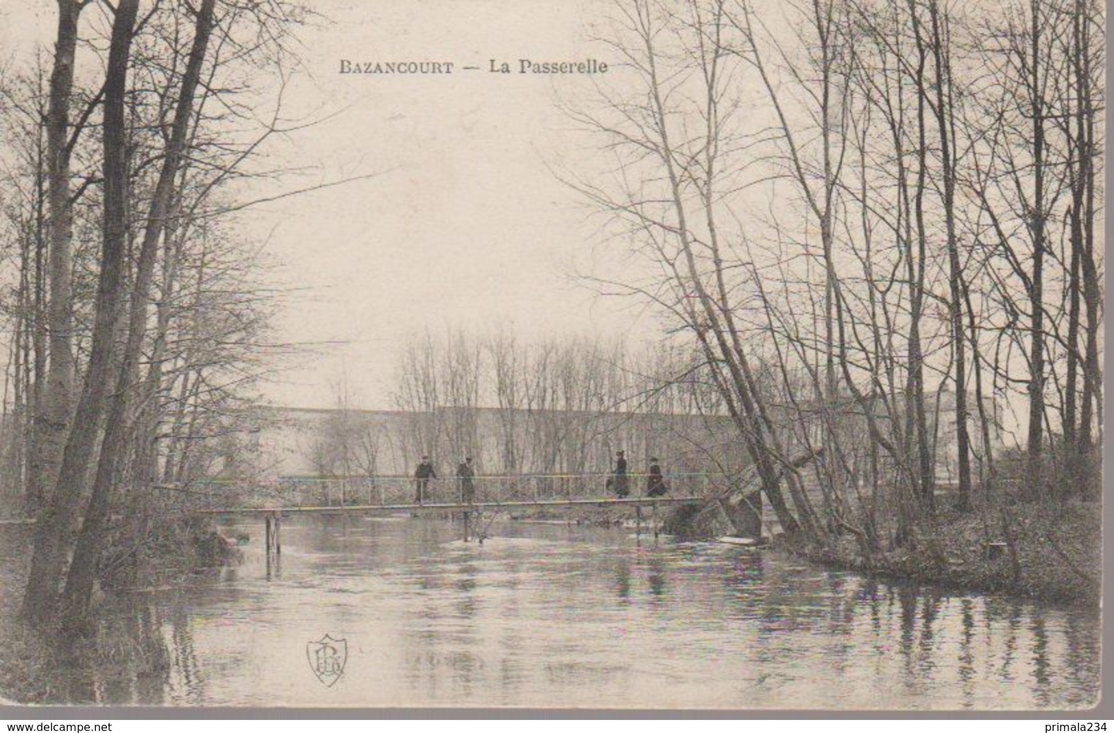 BAZANCOURT -LA PASSERELLE - Bazancourt