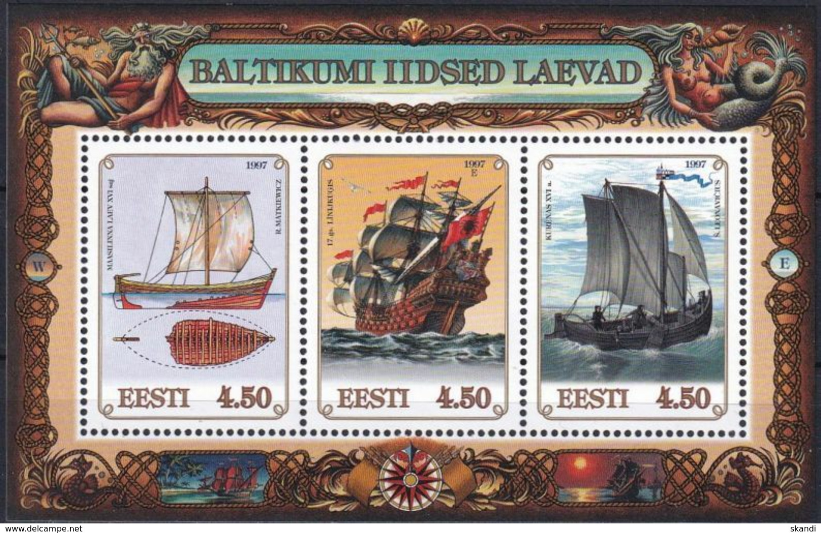 ESTLAND 1997 Mi-Nr. Block 10 ** MNH - Estonia