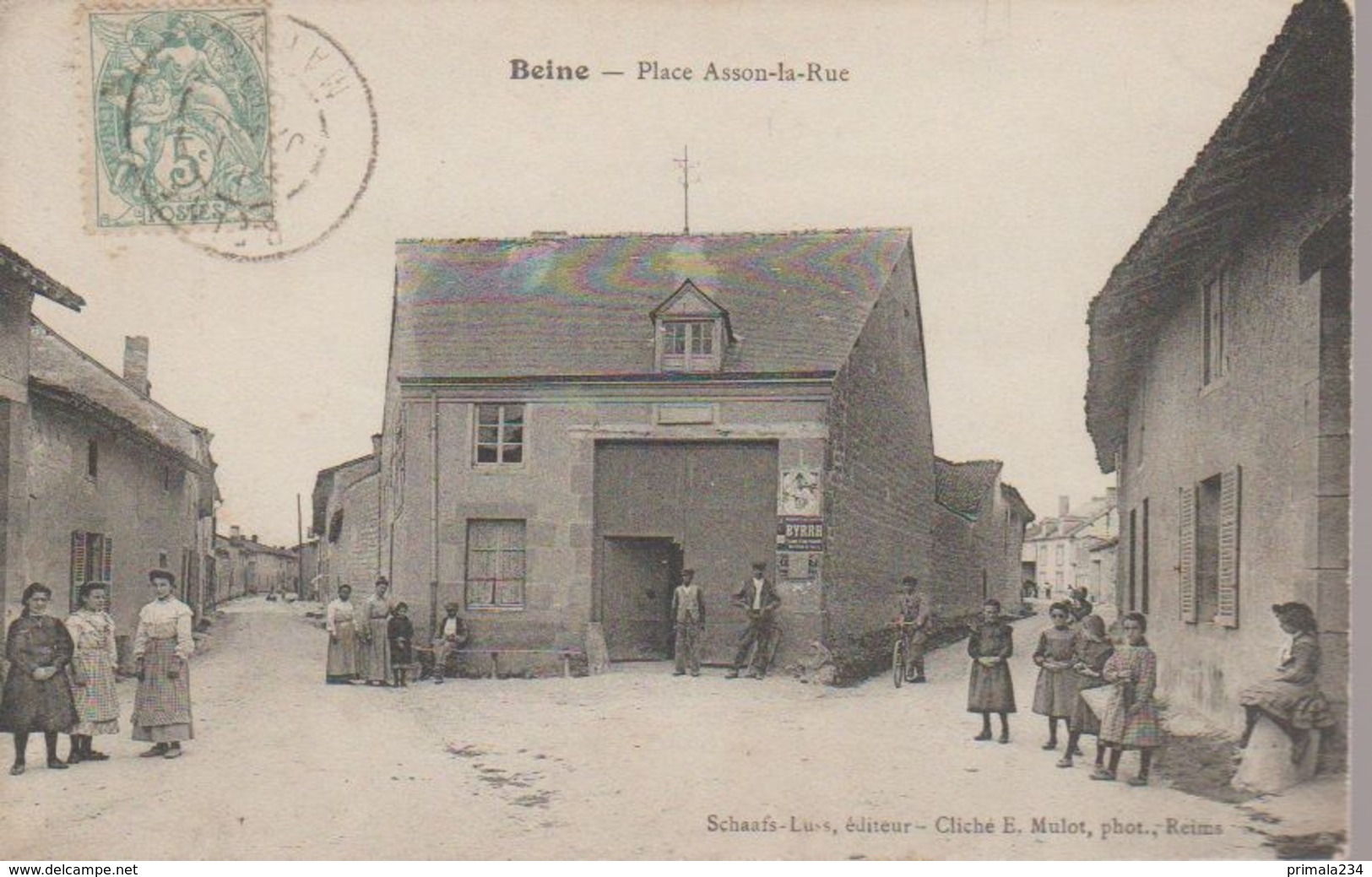 BEINE NAUROY - PLACE ASSON LA RUE - Bazancourt