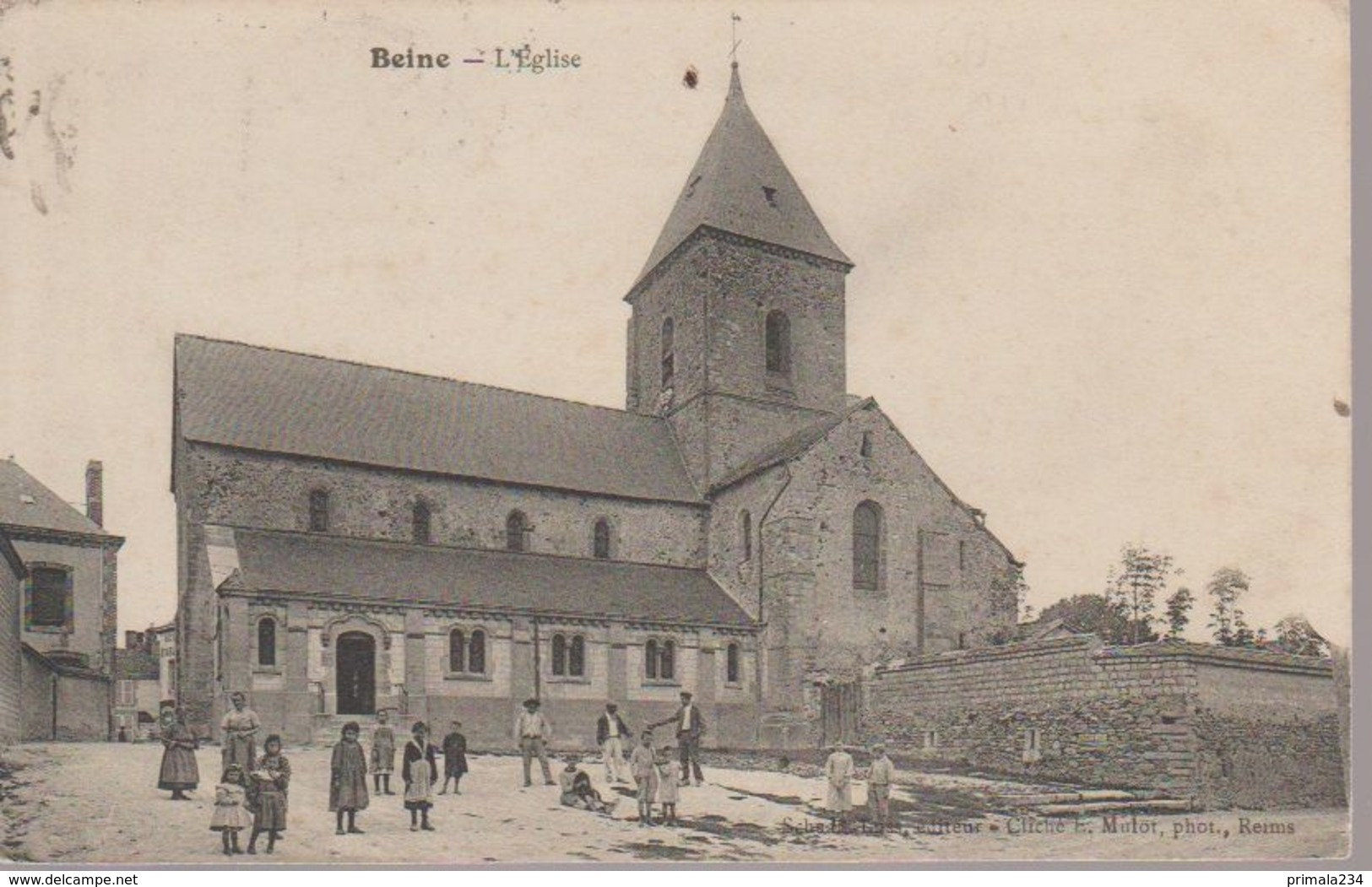 BEINE NAUROY - EGLISE - Bazancourt