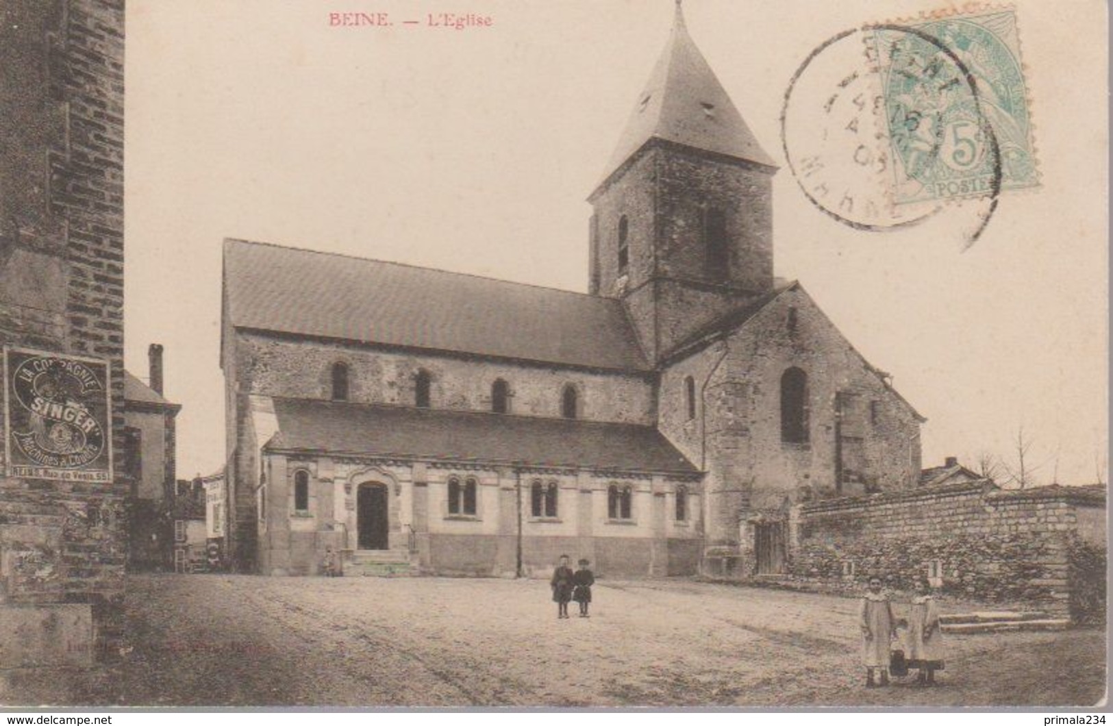 BEINE NAUROY - EGLISE - Bazancourt