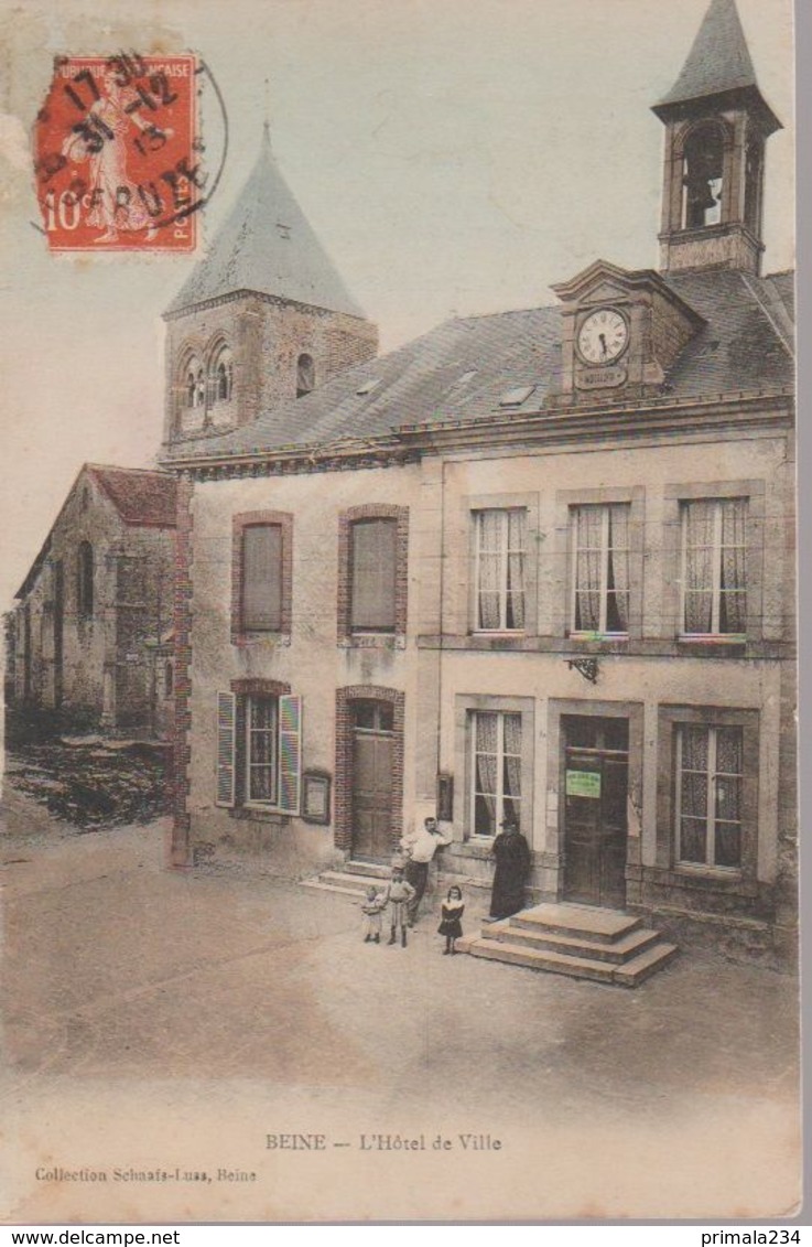 BEINE NAUROY - HOTEL DE VILLE - Bazancourt