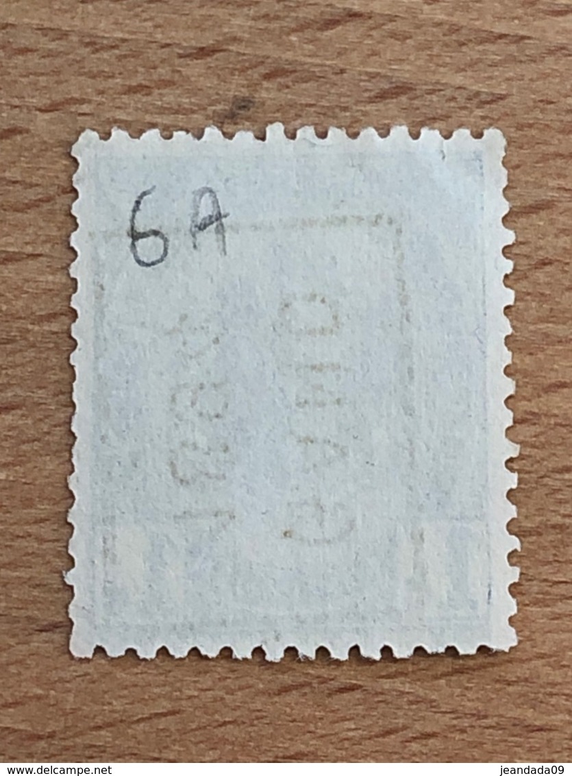 6A Gand 1894 Sans Bandelette Rare - Roller Precancels 1894-99