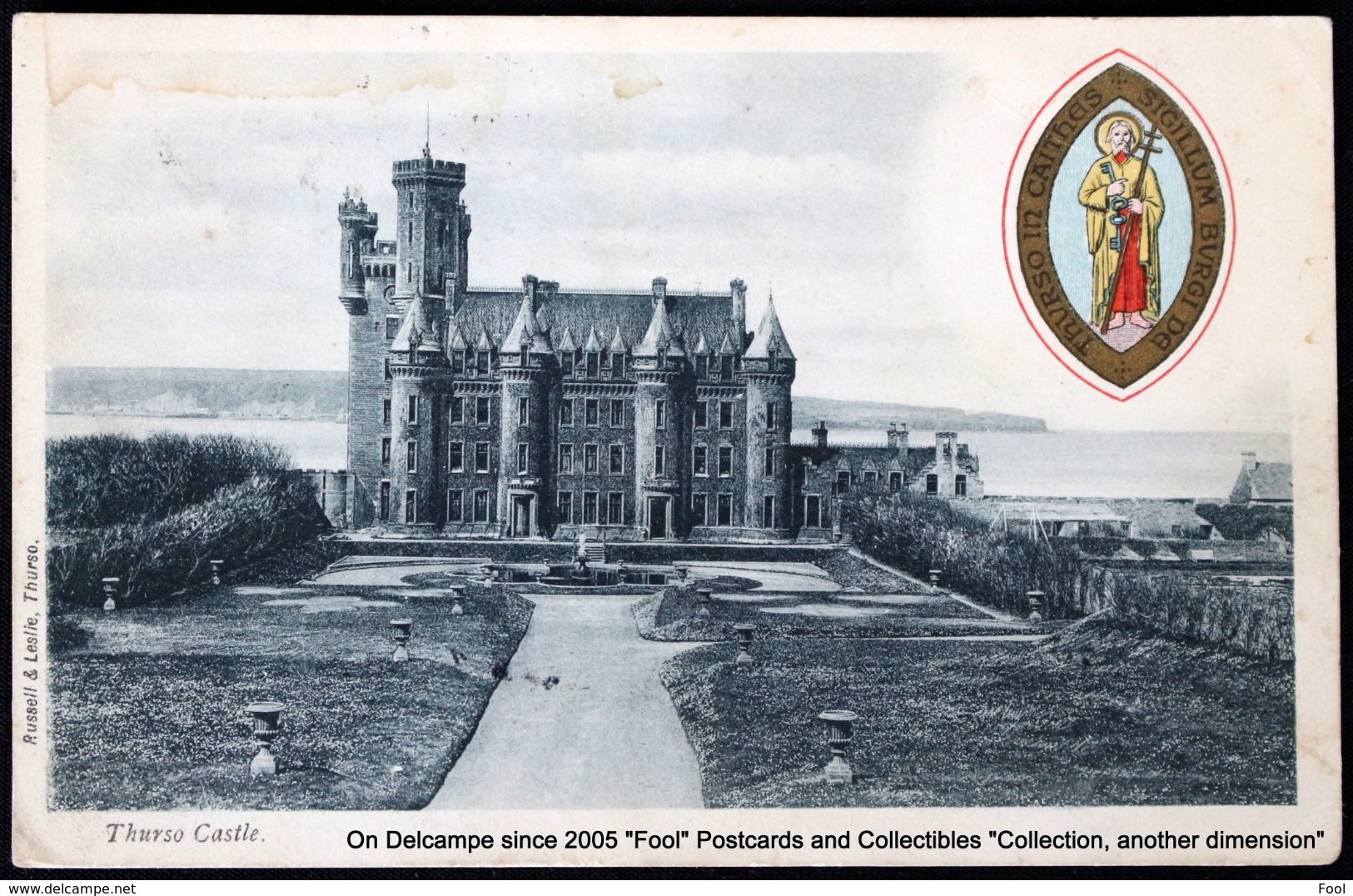 ECOSSE Château SCOTLAND  Thurso Castle - Caithness  Thurso East Off Sir Archibald Road 1907 Halkirk Paris - Caithness