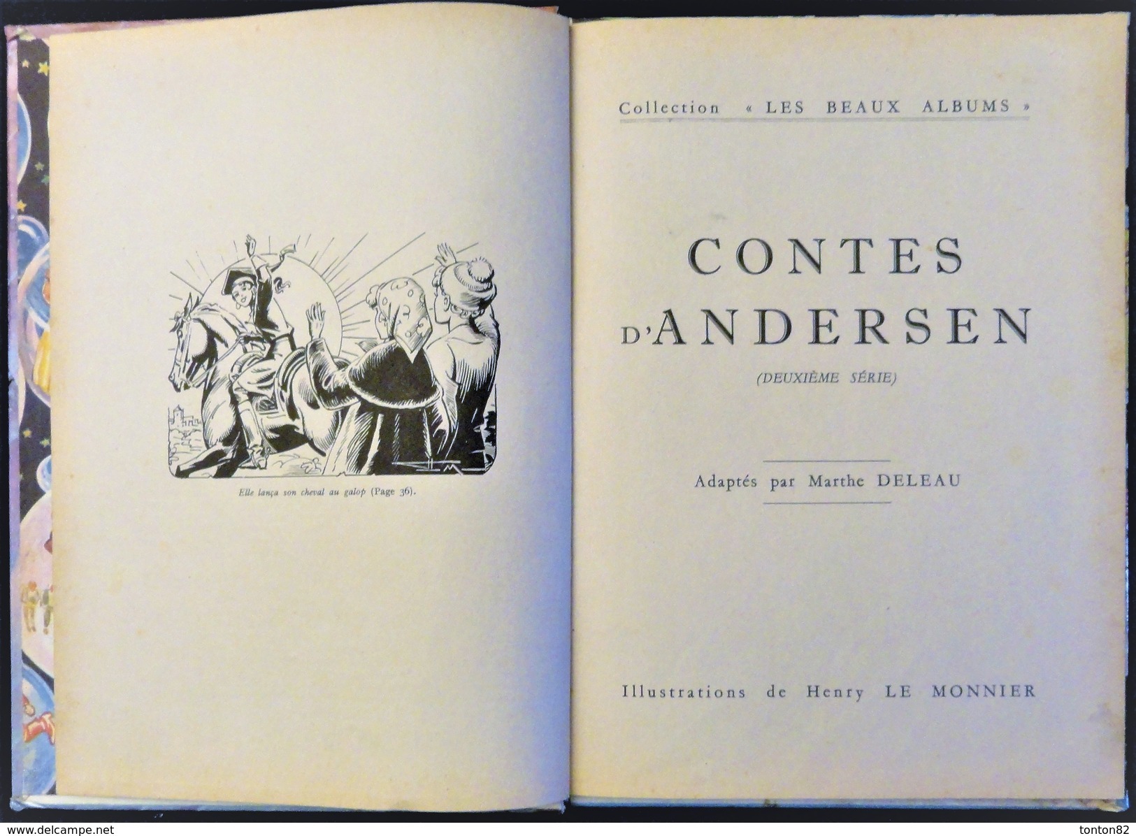 Contes D'Andersen - Collection " Les Beaux Albums " - Éditions Petitmarteau-Chaix - ( 1956 ) . - Casterman