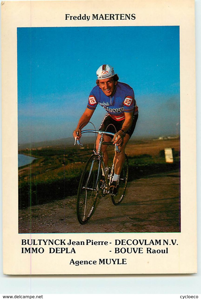 Freddy MAERTENS  . 2 Scans. Cyclisme. Mobili San Giacomo - Ciclismo
