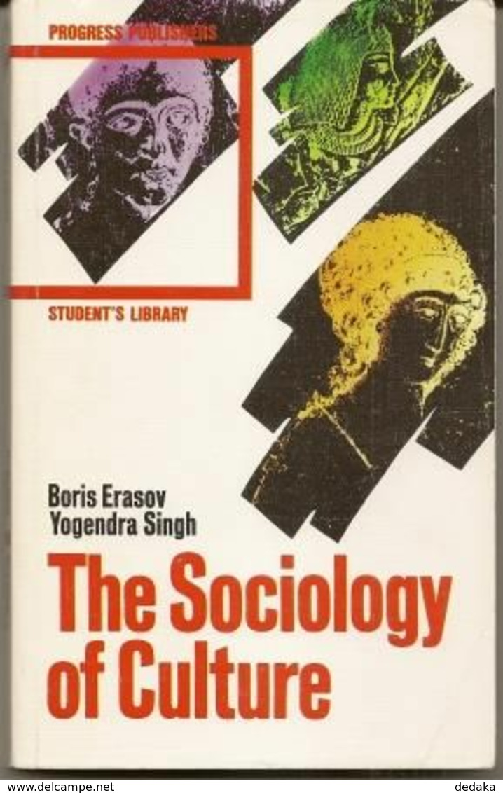 Textbook For Students - Sociology Of Culture. In English. 1991 - Cultural