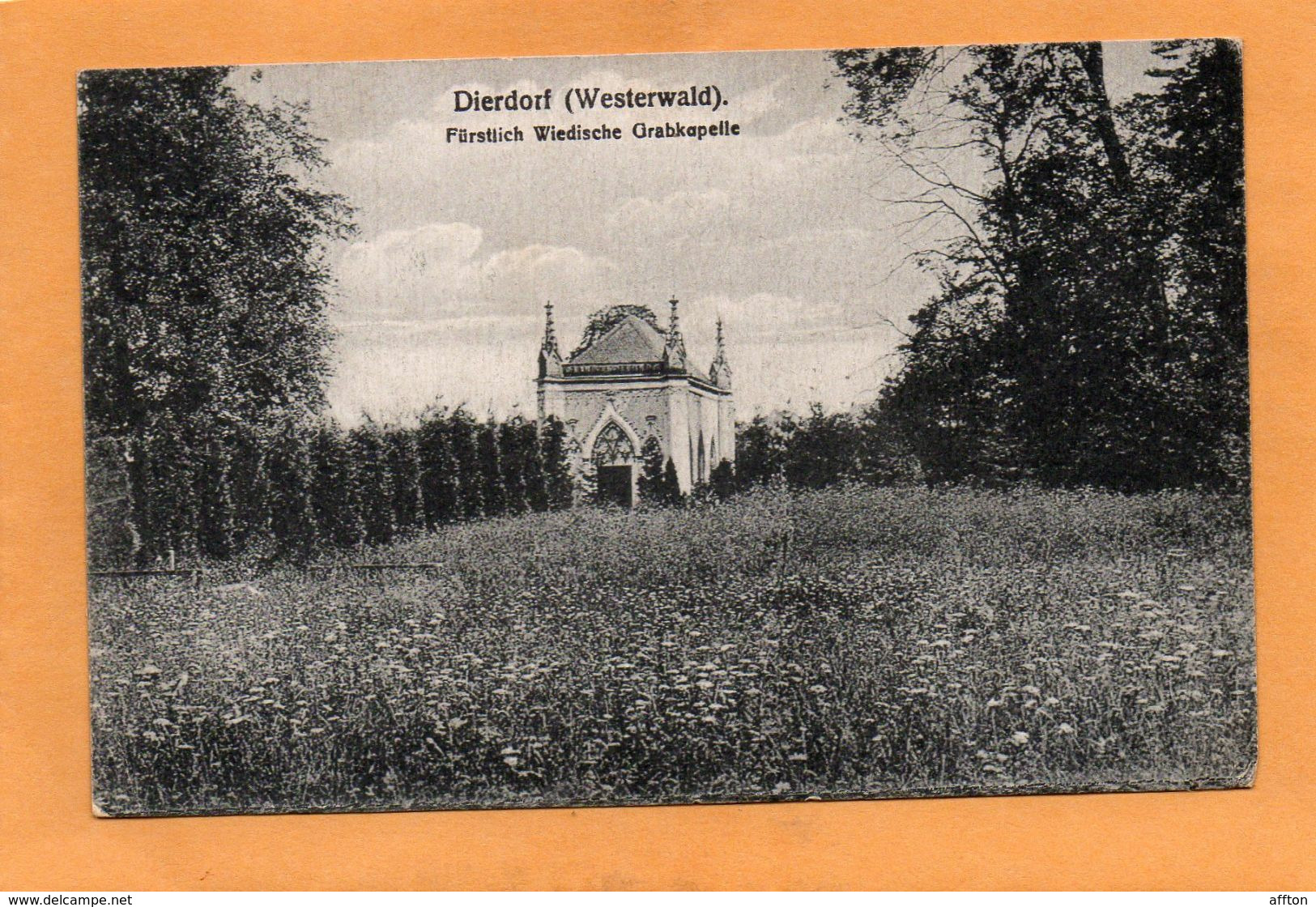 Dierdorf Westerwald Germany 1915 Postcard - Dierdorf