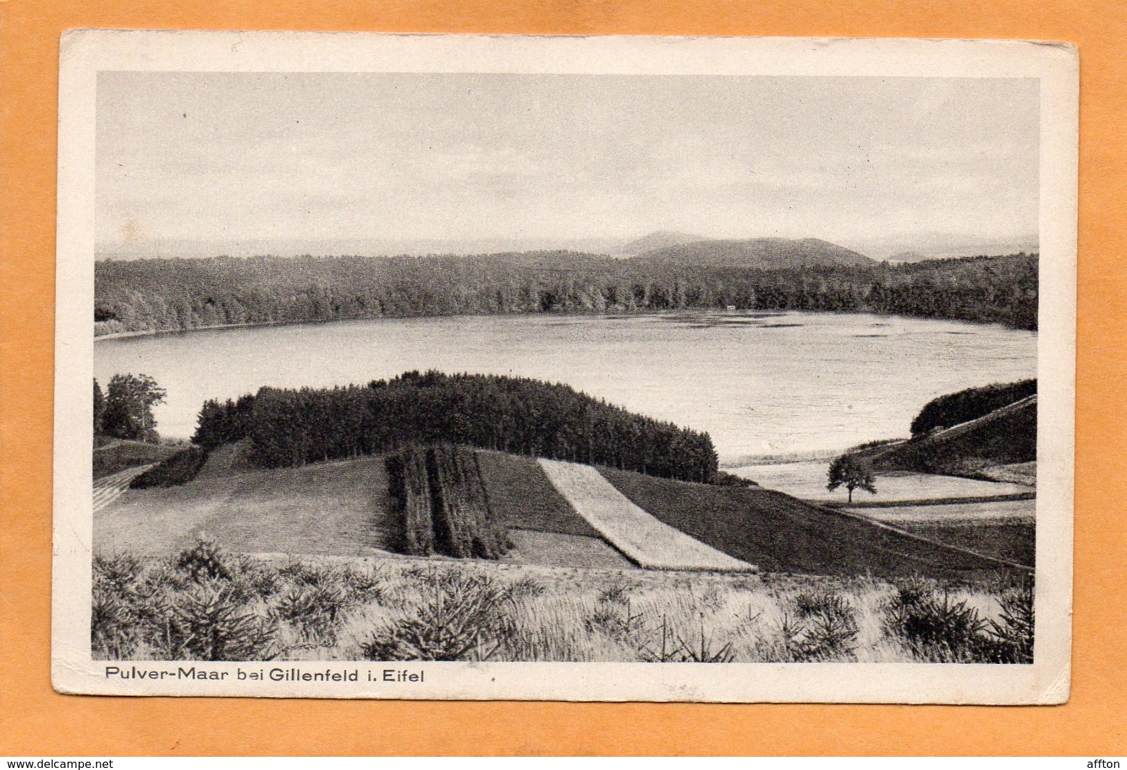 Gillenfeld Daun Eifel  Pulvermaar  Germany 1908 Postcard - Daun