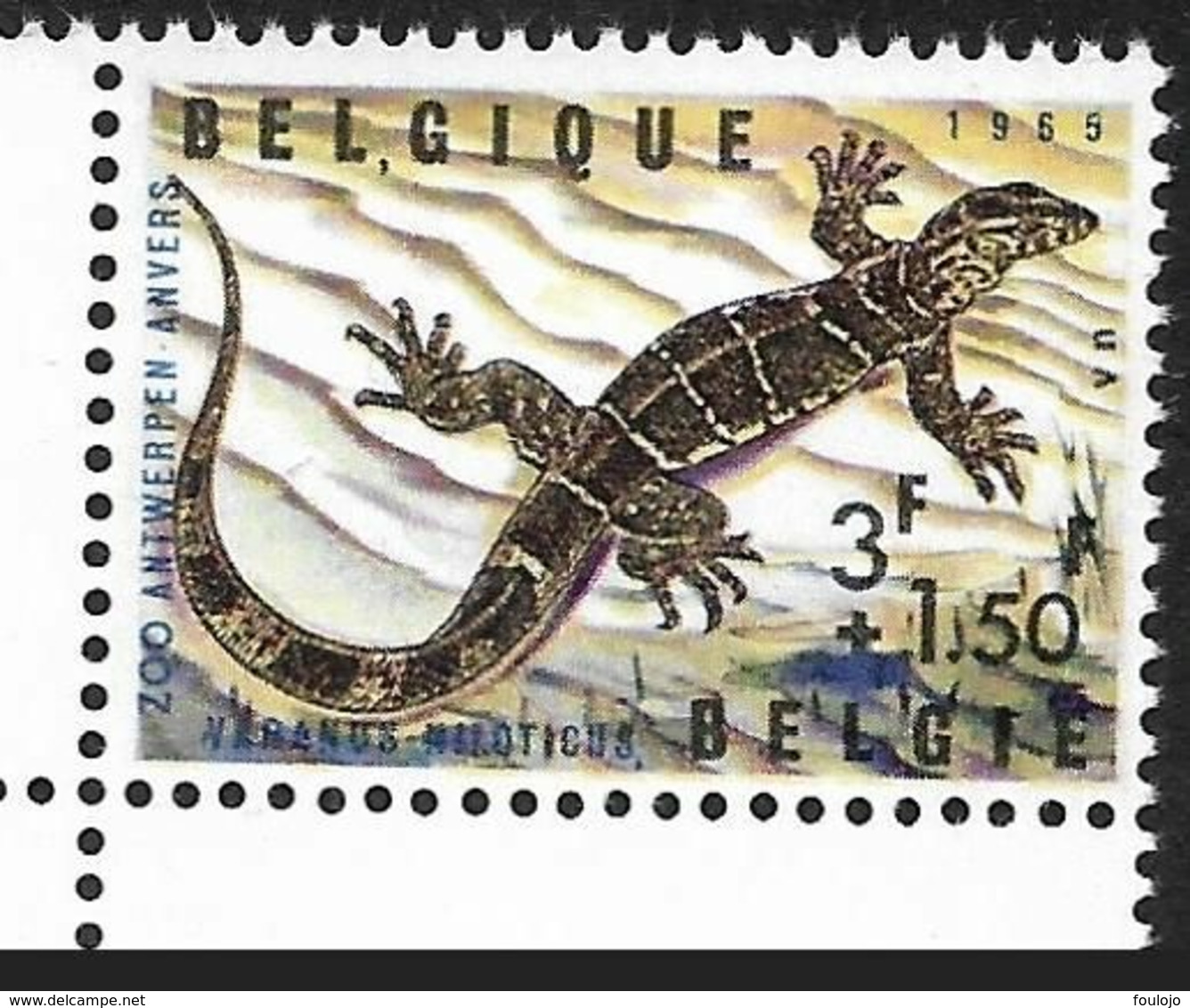 1346-V1 En Bloc De 4 Timbres P4 T25 Virgule Après Le L De Belgique (Alb. Noir N° 46) - Altri & Non Classificati